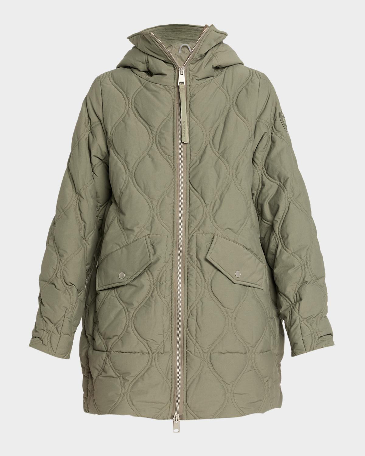 Canada Goose Alessia Hooded Down Quilted Coat