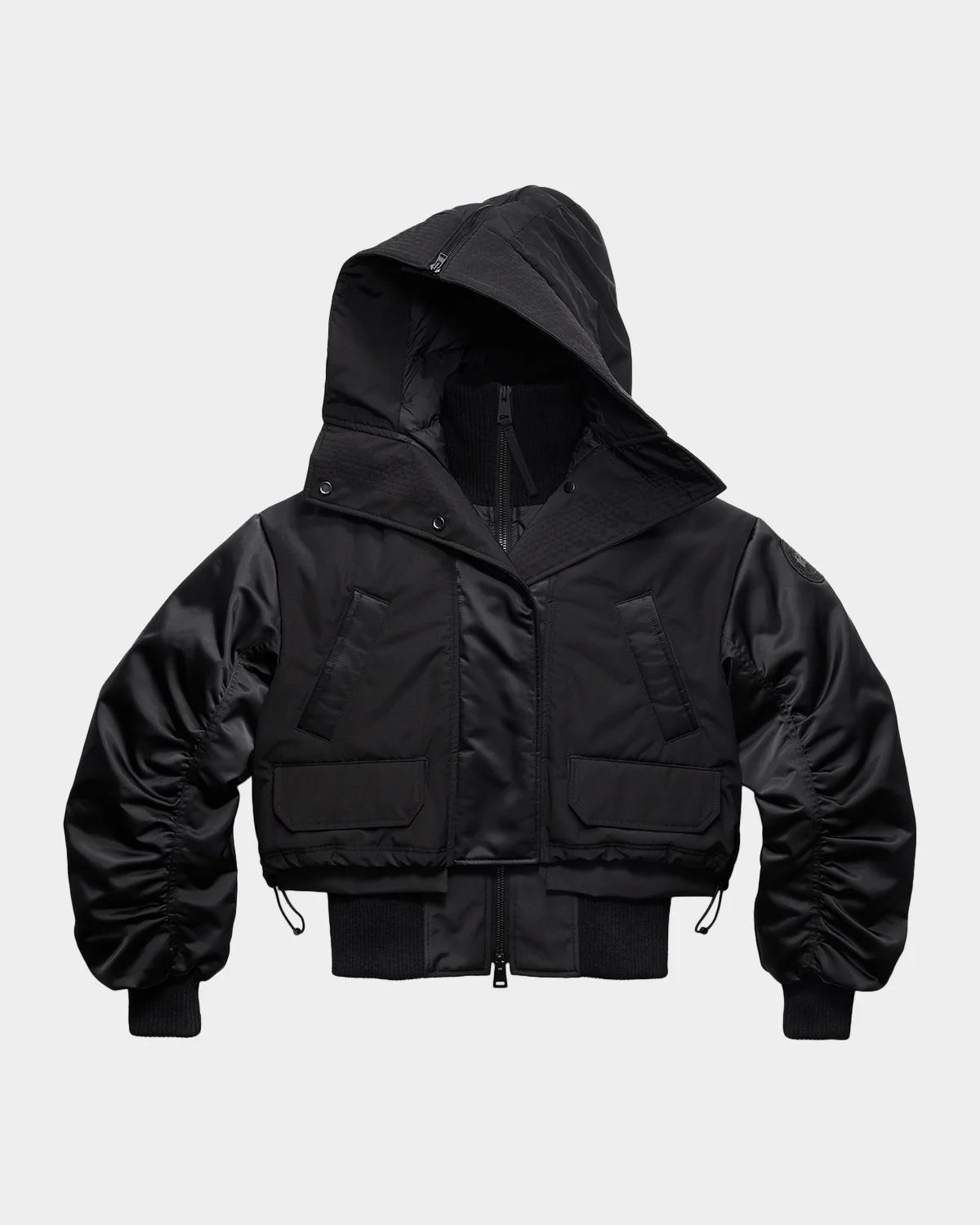 Claremont Hooded Down Bomber Jacket