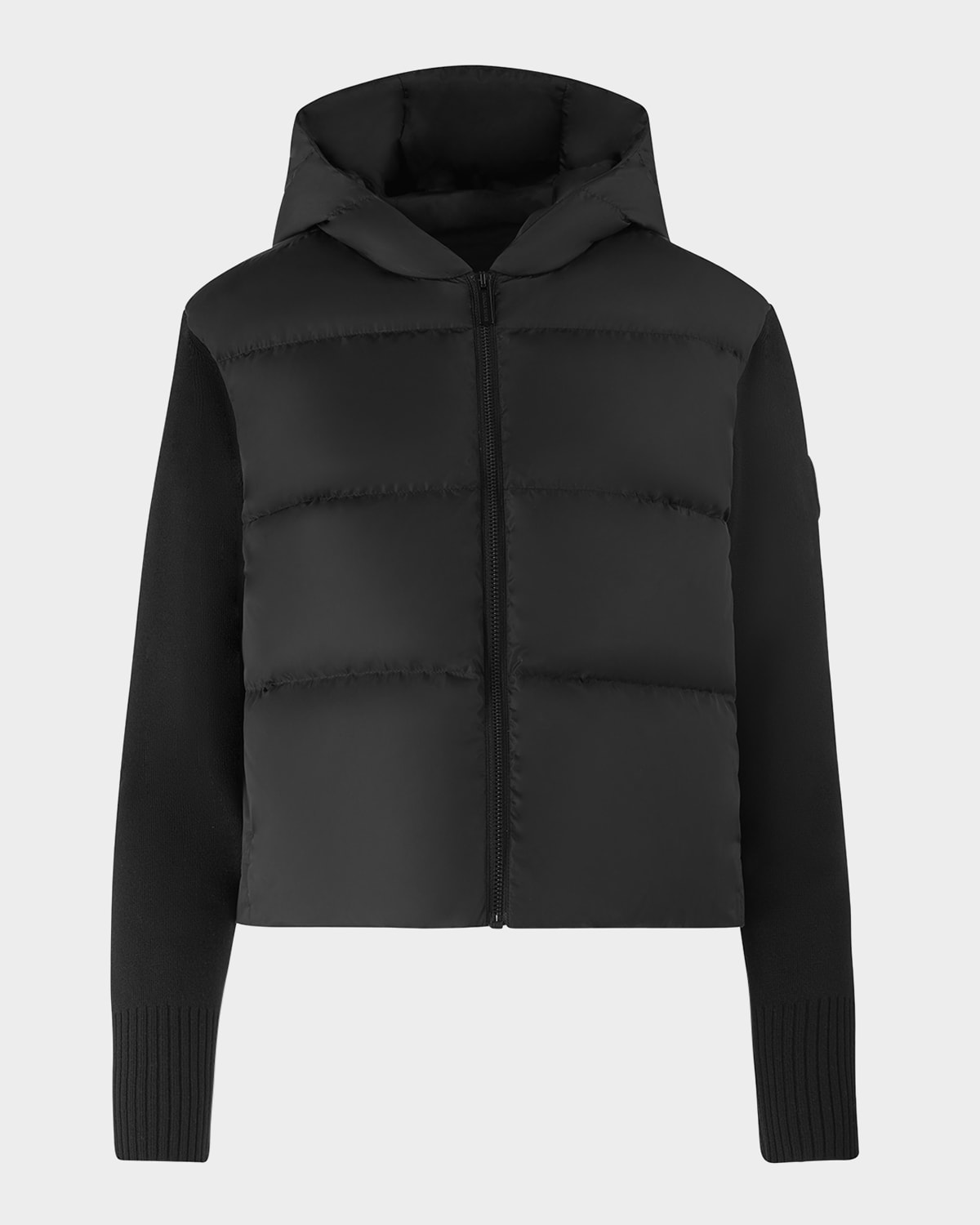 Canada Goose HyBridge Wide Quilt Knit Hoodie