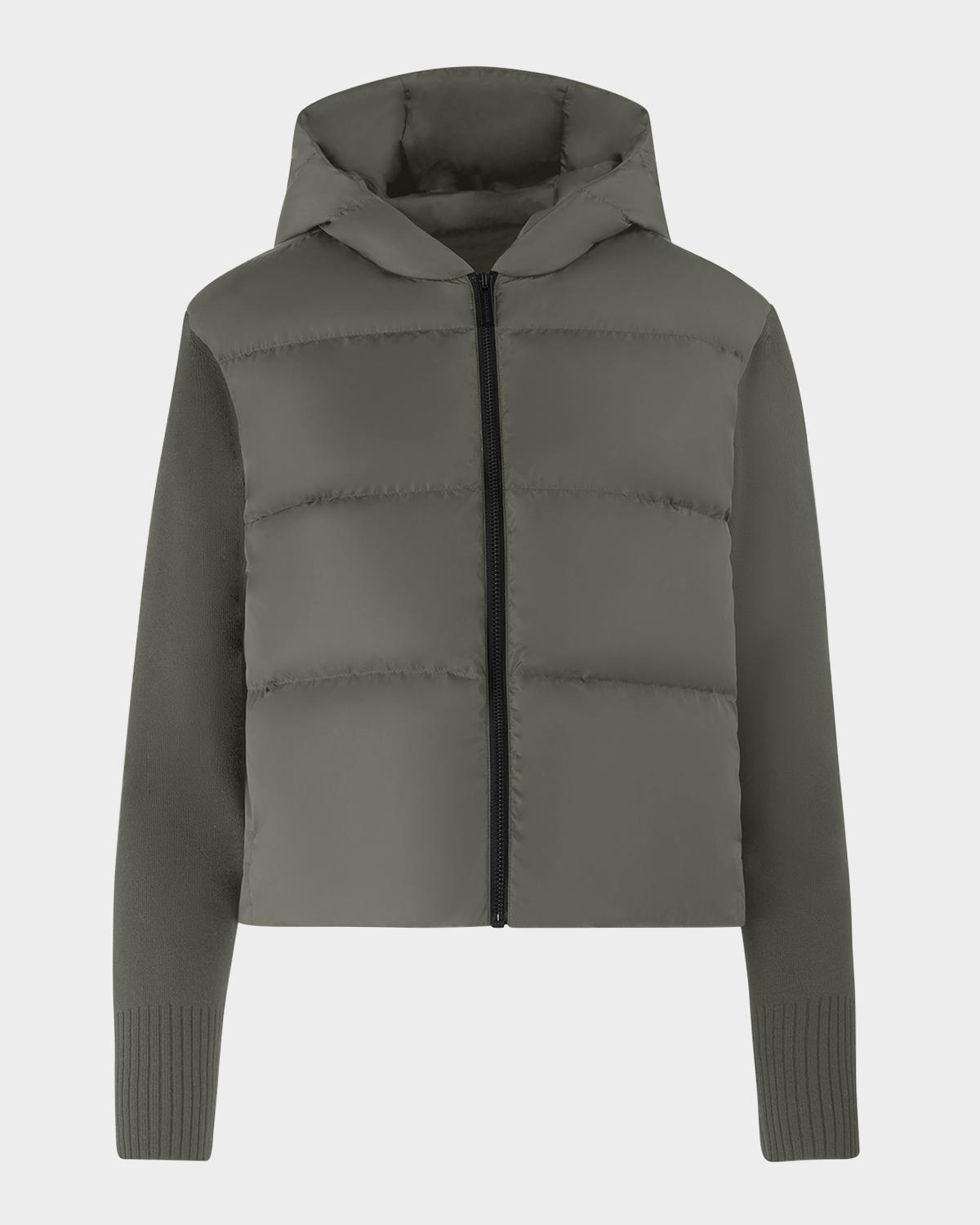 Canada Goose HyBridge Wide Quilt Knit Hoodie