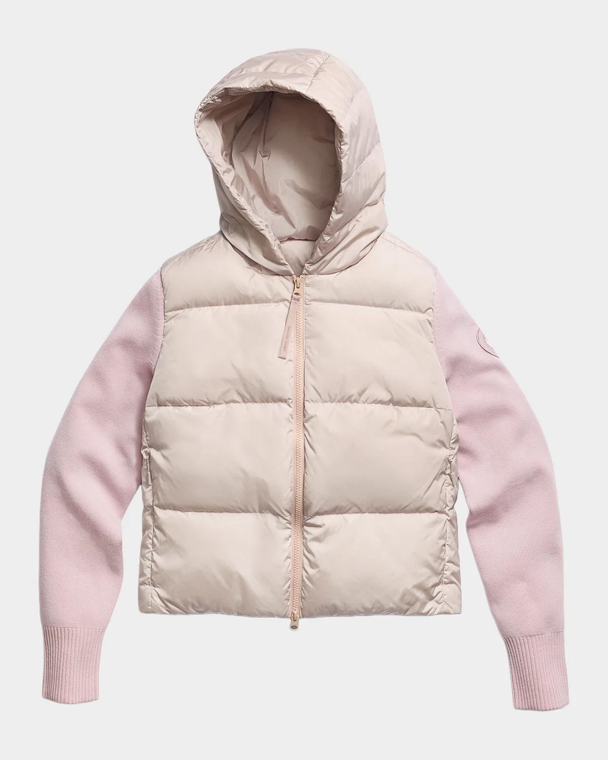 HyBridge Wide Quilt Knit Hoodie