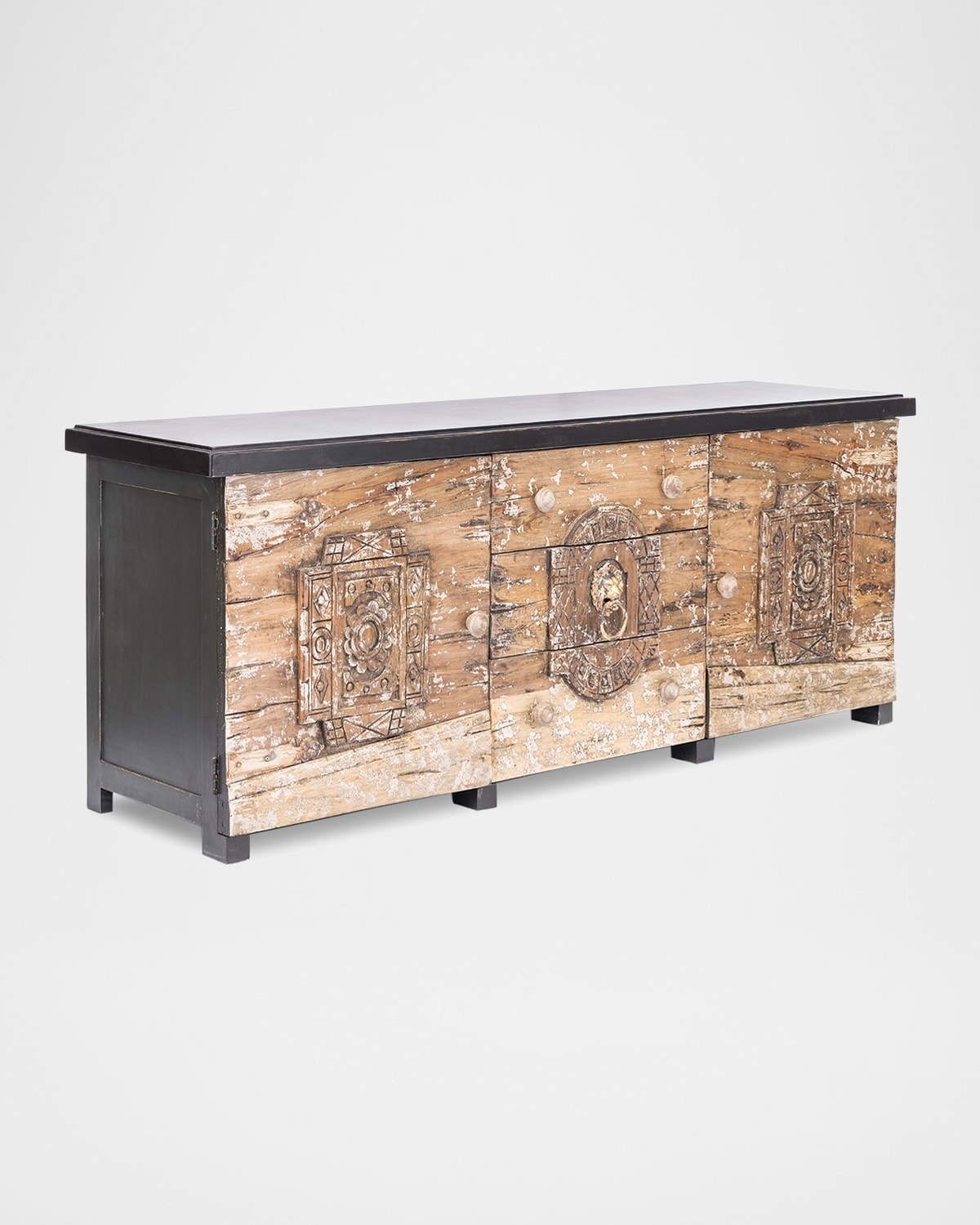 Peninsula Home Collection Antigua Buffet In Brown