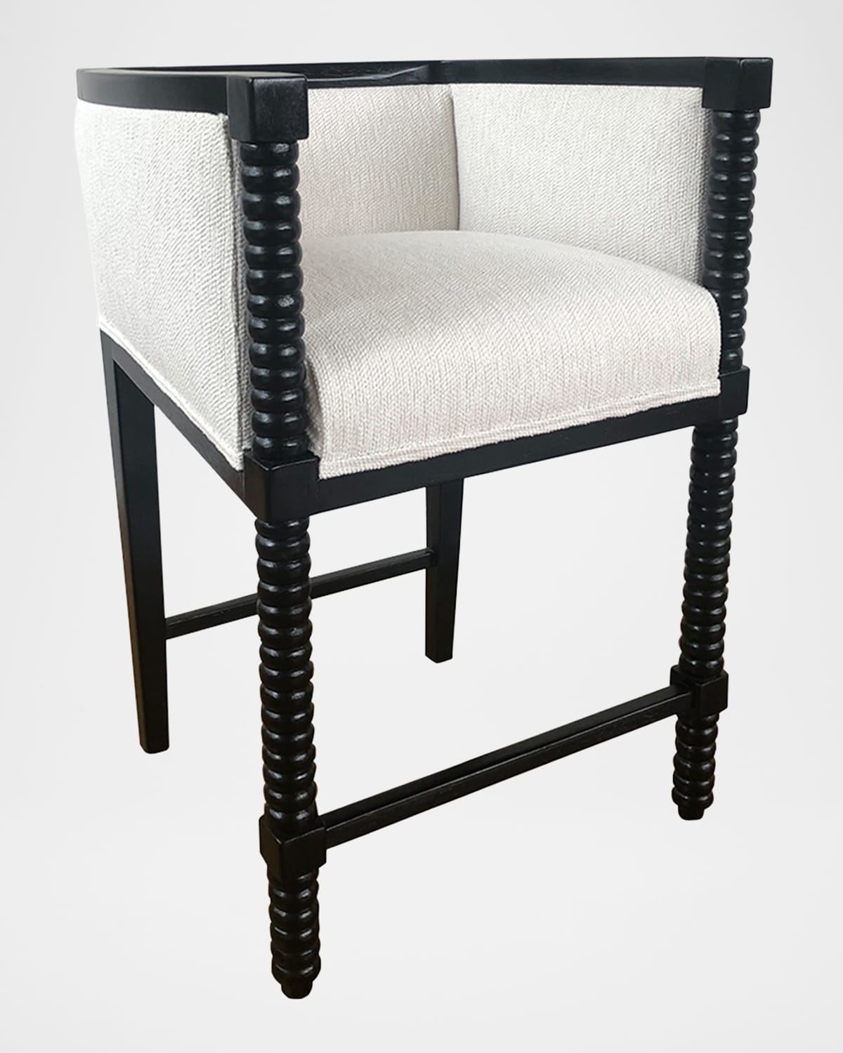 Peninsula Home Collection Morrison 25" Counter Stool In Black