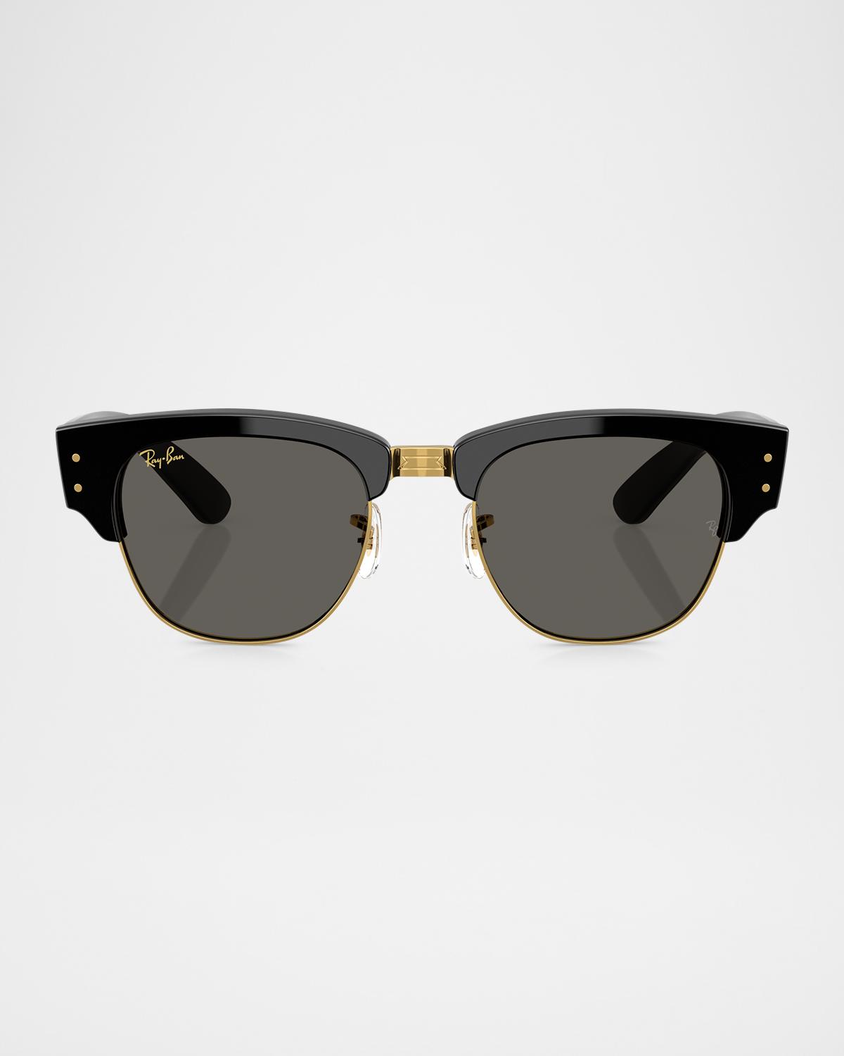 Ray-Ban Men's RB0316S Mega Clubmaster A$AP ROCKY Blacked Out Collection Square Sunglasses