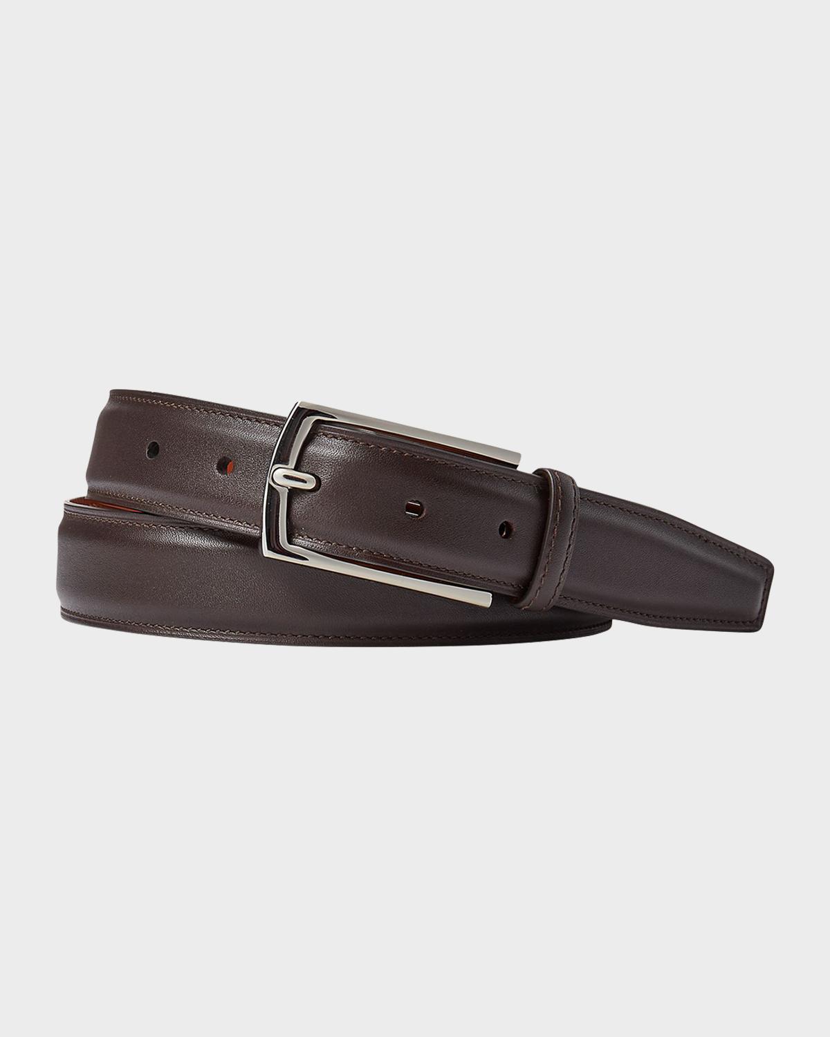 Ralph Lauren Purple Label Men's Calfskin Belt
