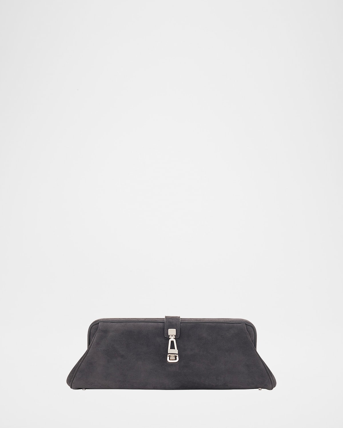 Gabriela Hearst Baguette Suede Clutch Bag | Thumbnail 4