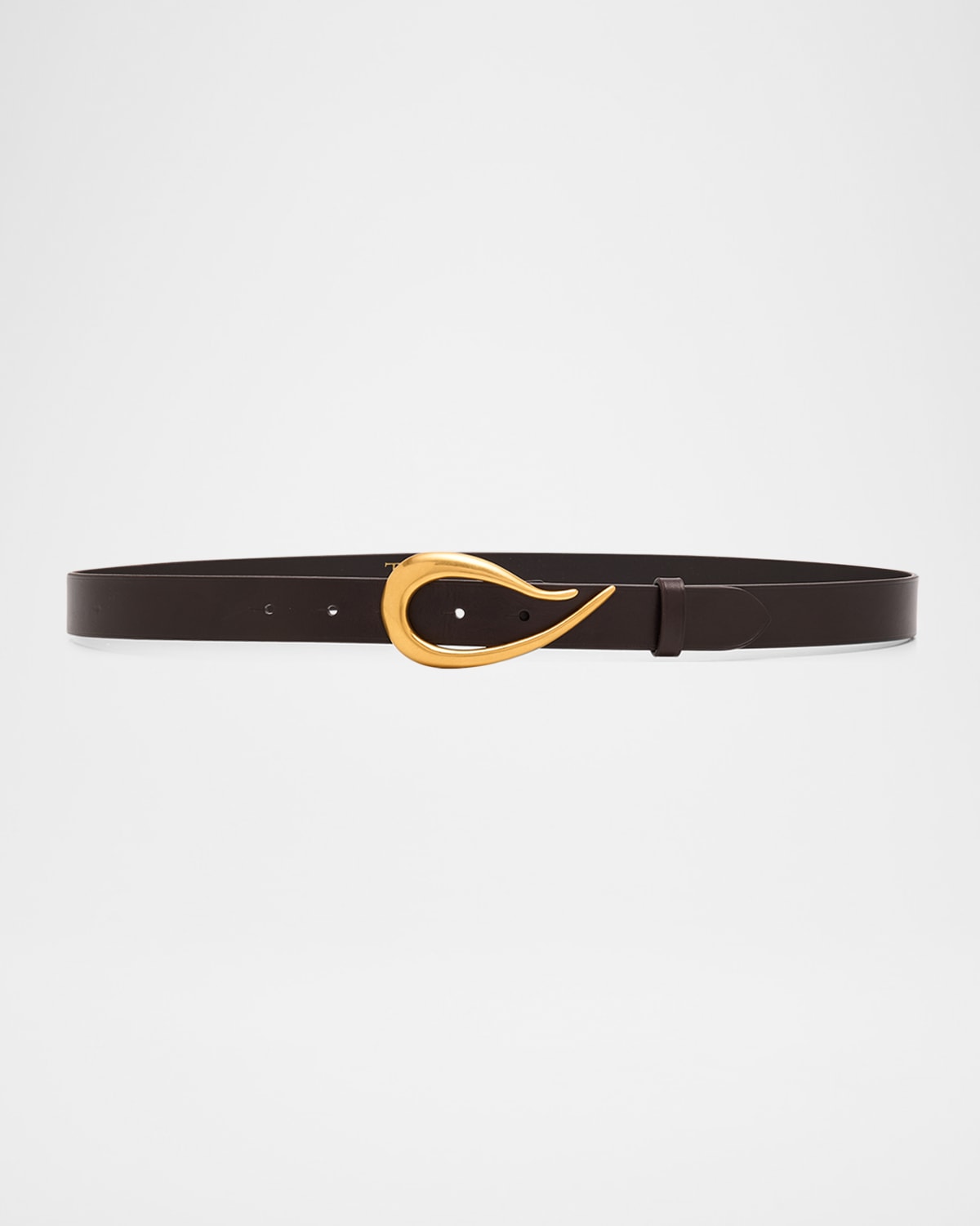 TWP Medium Leather Belt with Snake Buckle | Thumbnail 4 TWP Medium Leather Belt with Snake Buckle | Thumbnail 4