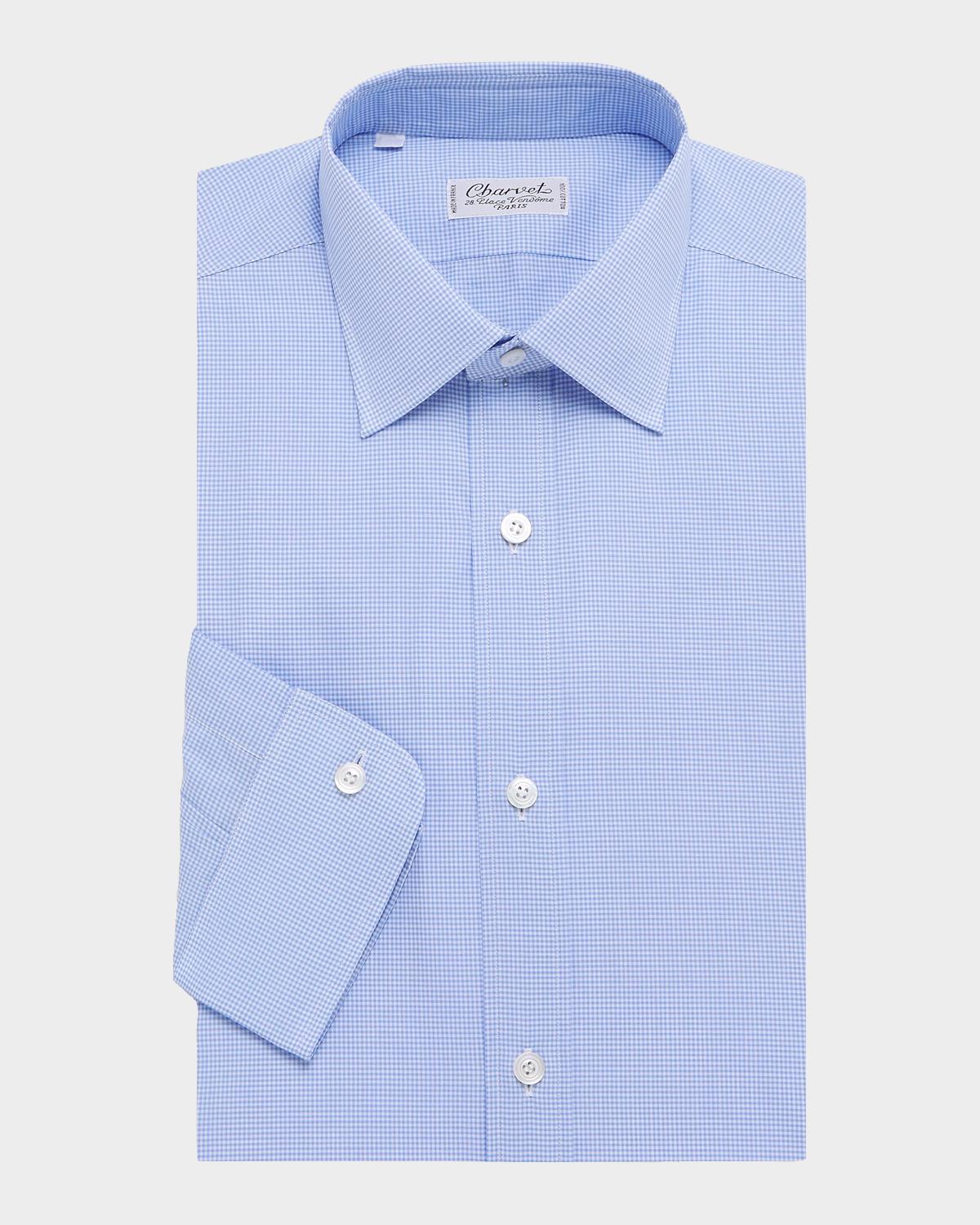 Charvet Men's Cotton Poplin Dress Shirt