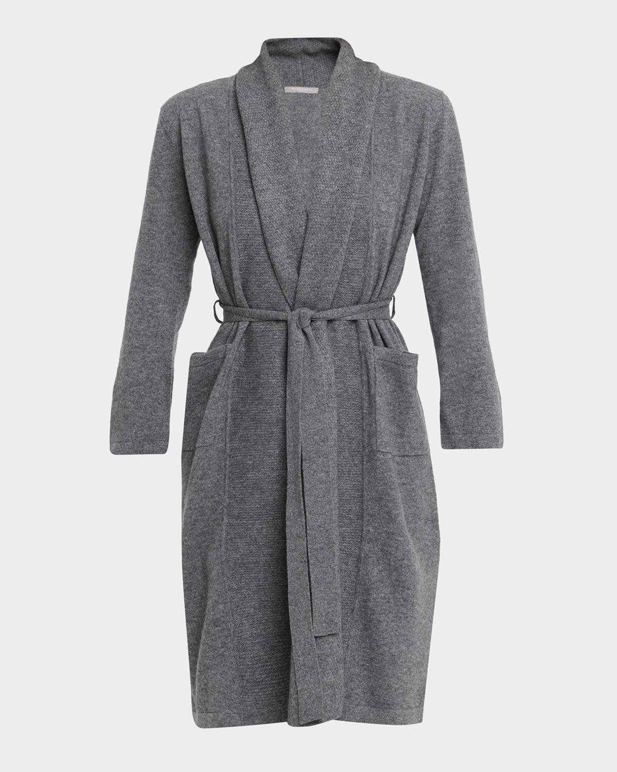 Neiman Marcus Cashmere Shawl-Collar Robe
