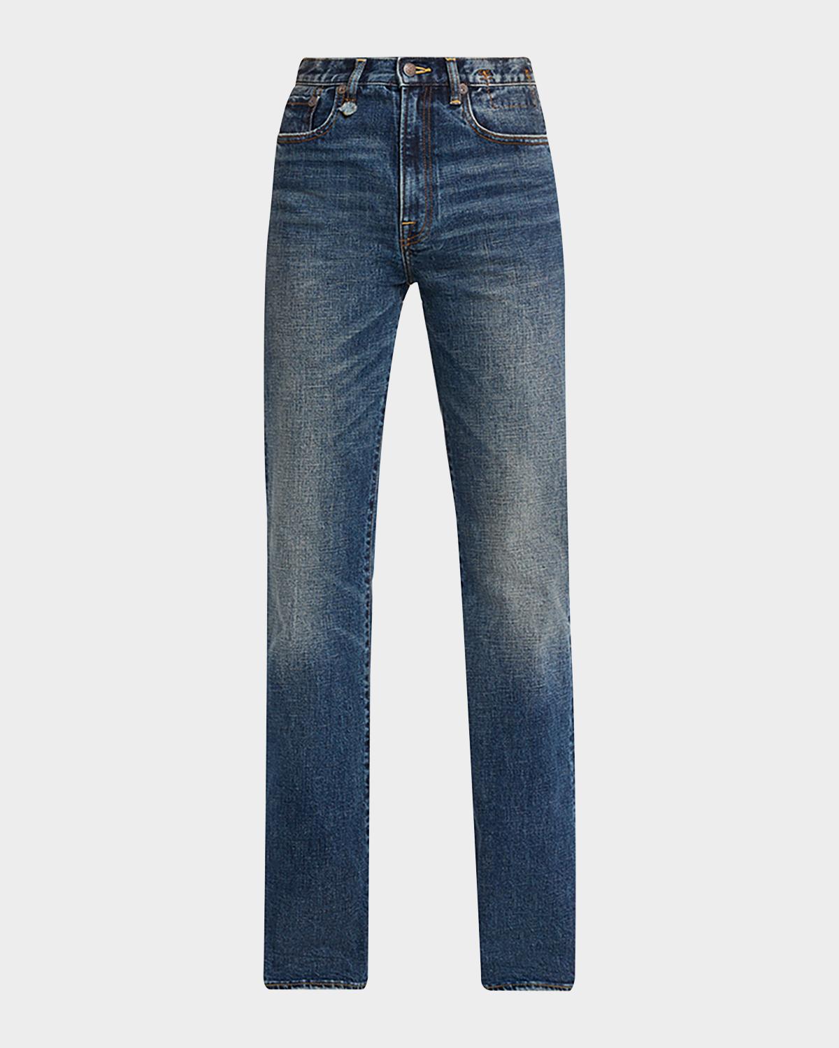 R13 Jane High-Rise Straight Jeans