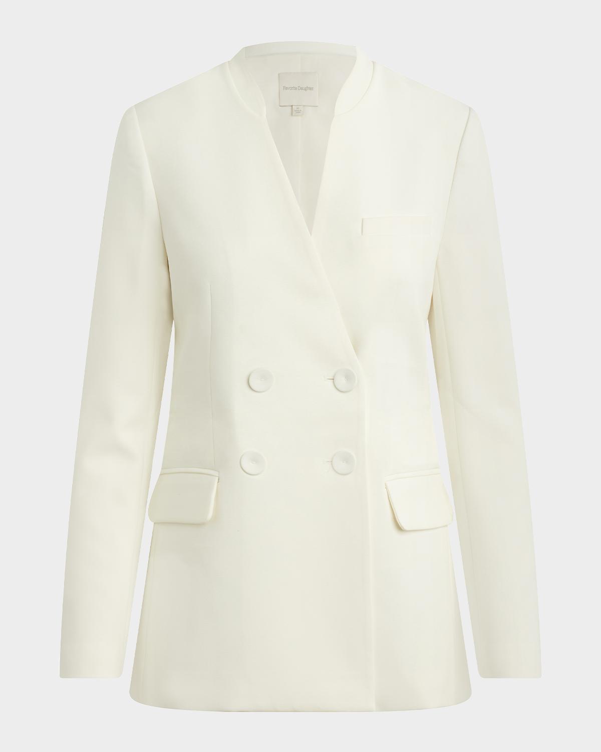 Favorite Daughter The Celeste Double-Breasted Blazer