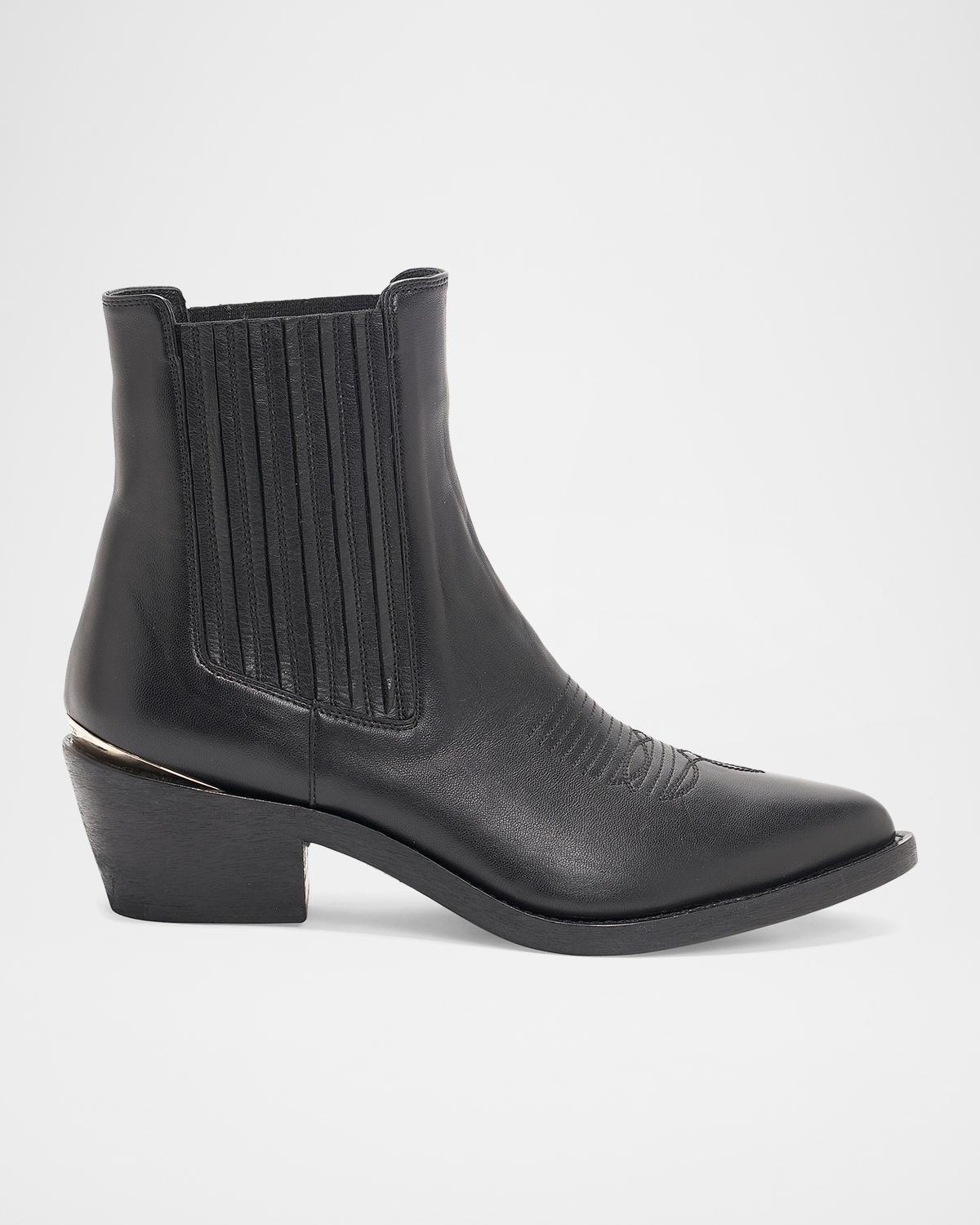 Partlow 55MM Loulou Suede Ankle Boots