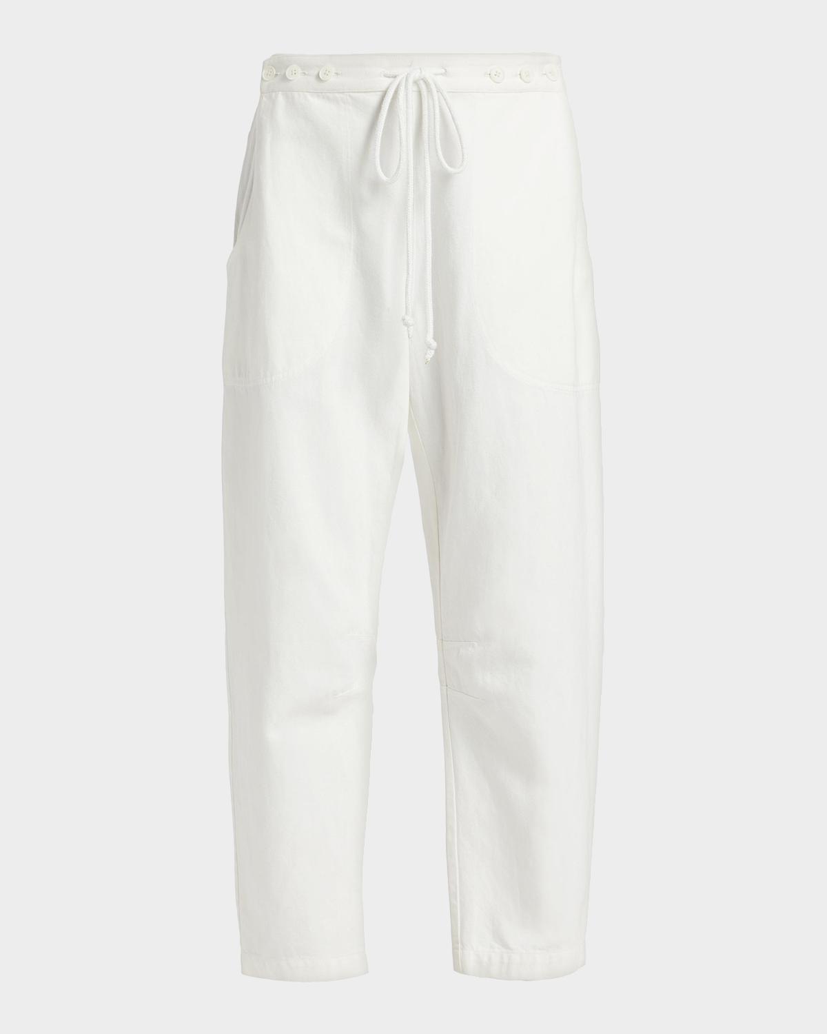 TWP Jetties Beach Drawstring Denim Pants