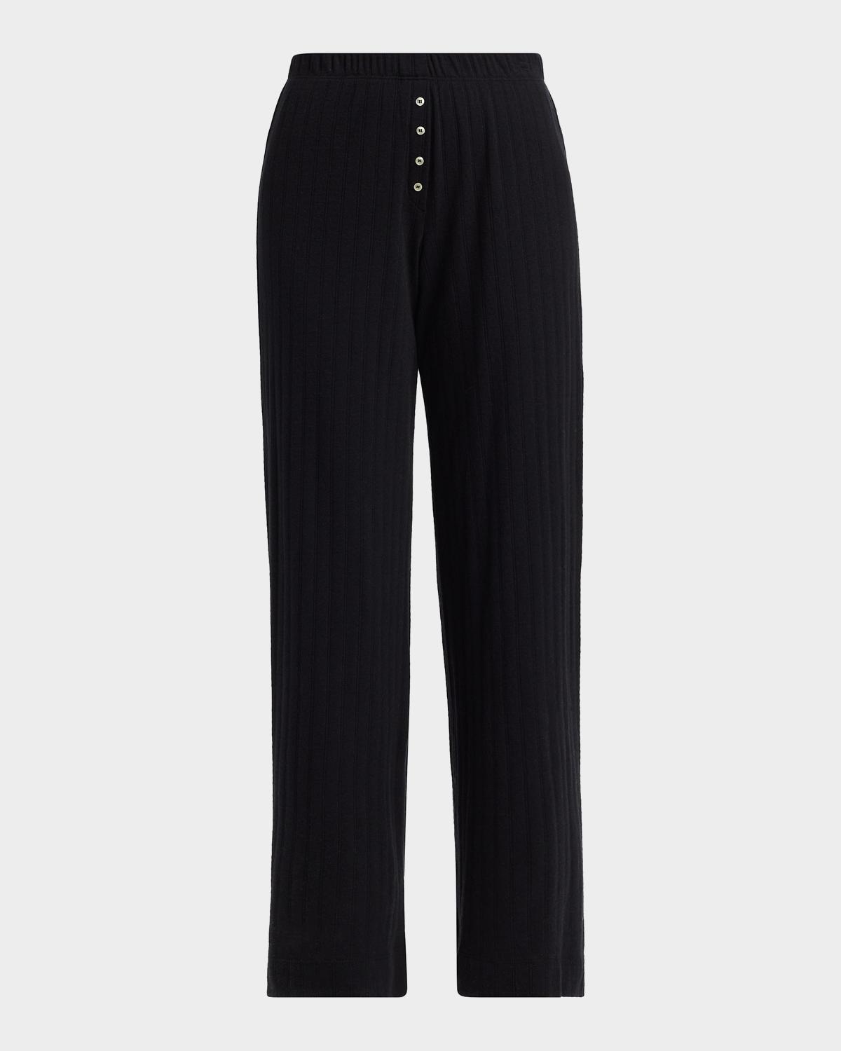 LESET CLONE Boxer Rib-Knit Pants