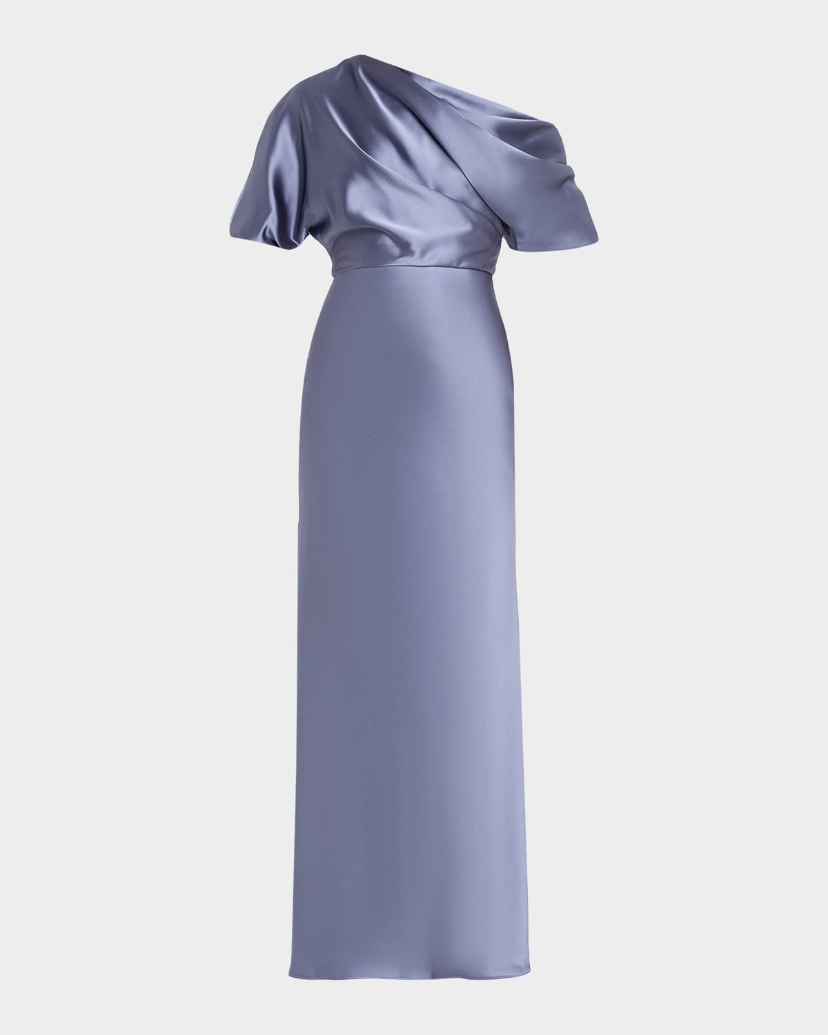 Amsale off-shoulder draped-detail gown | Smart Closet