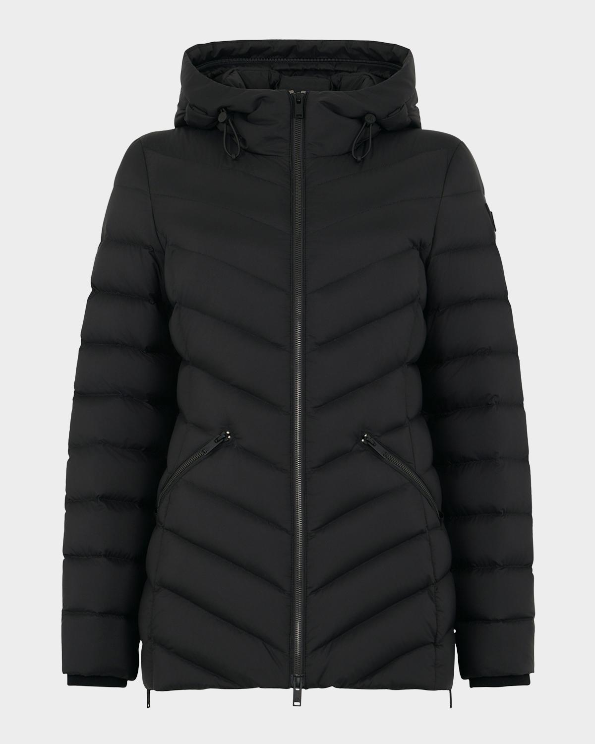 Moose Knuckles Rockcliff Hooded Down Puffer Jacket