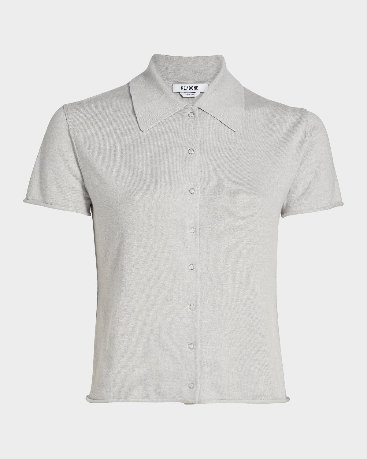 RE/DONE The Conway Cotton-Blend Polo Shirt