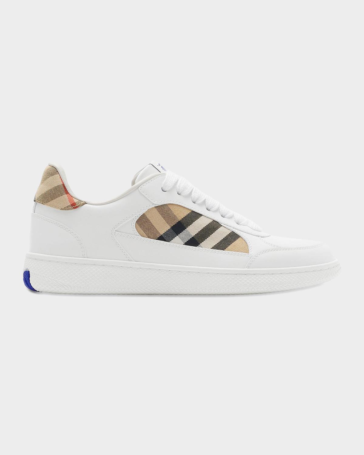 Burberry Terrace Check Low-Top Sneakers