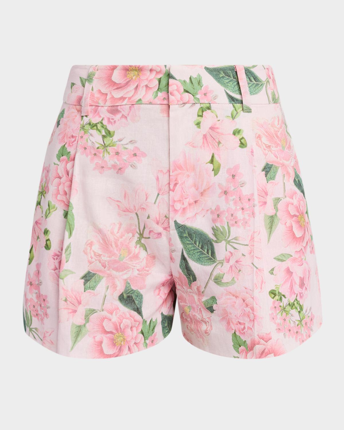 Generation Love Sena Floral Linen Shorts