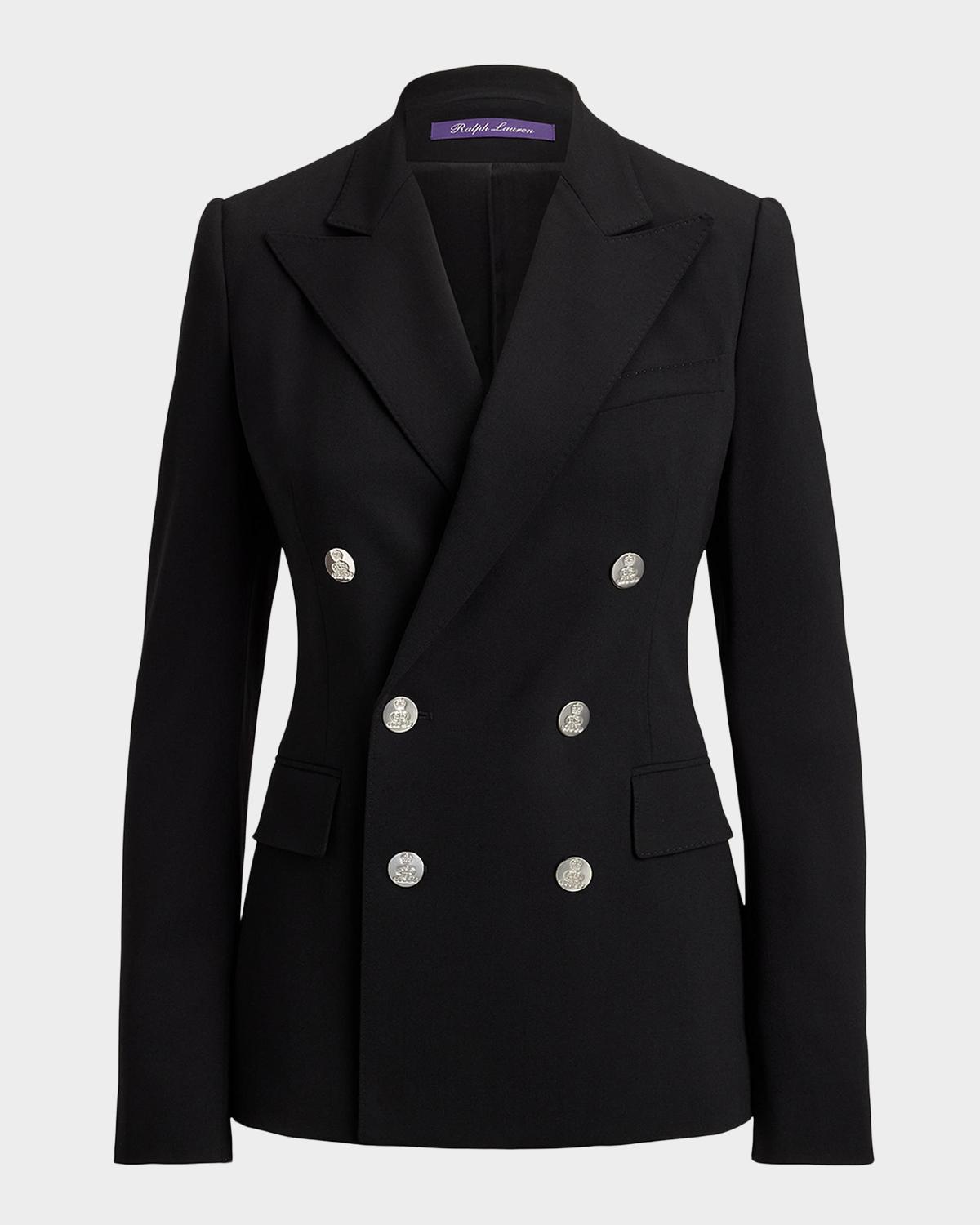 Ralph Lauren Collection Camden Wool Crepe Jacket