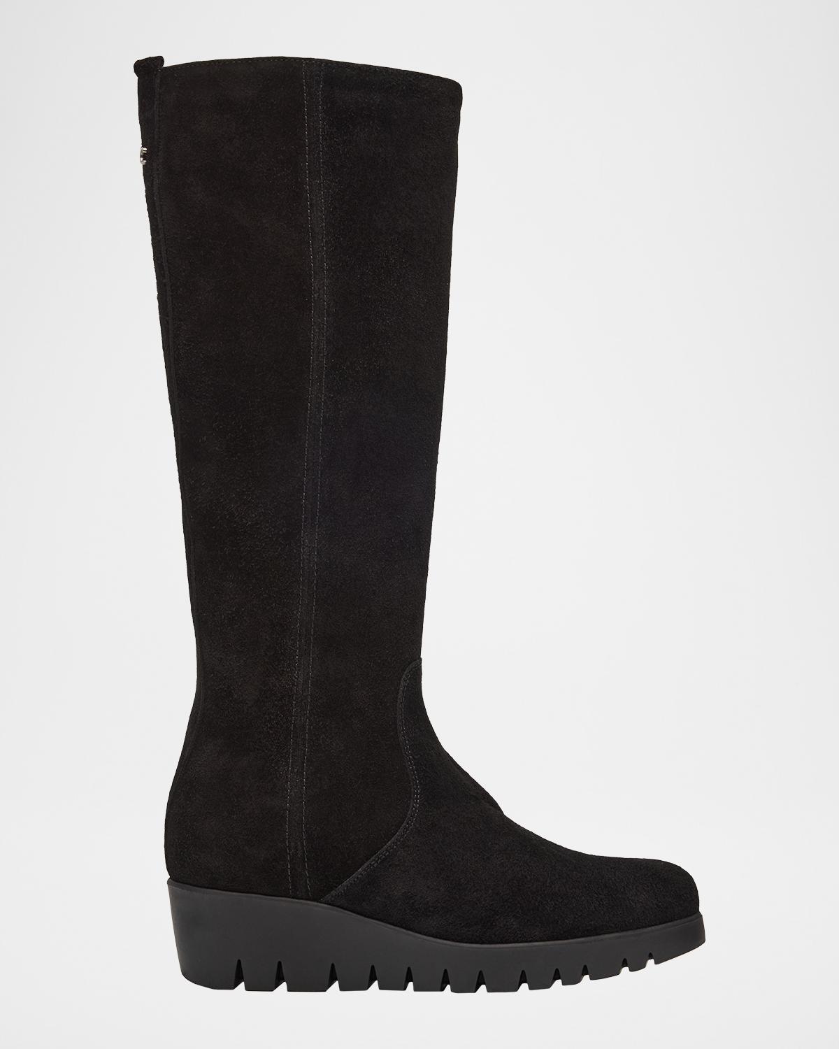 La Canadienne Ty Waterproof Suede Knee-High Boots