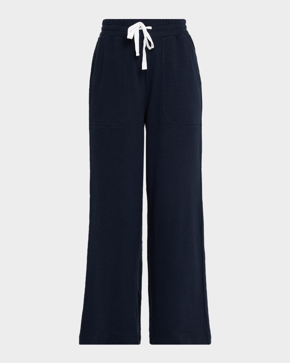 TWP Main St. French Terry Wide-Leg Pants