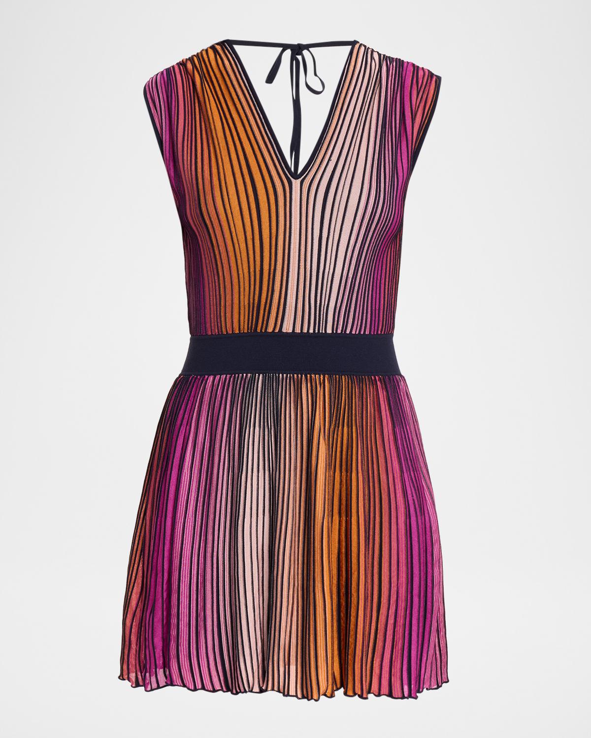 Ramy Brook Marisol Ombre Knit Mini Dress