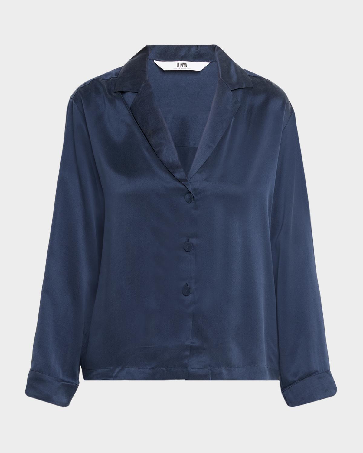 Lunya Washable Silk Button-Down Pajama Set