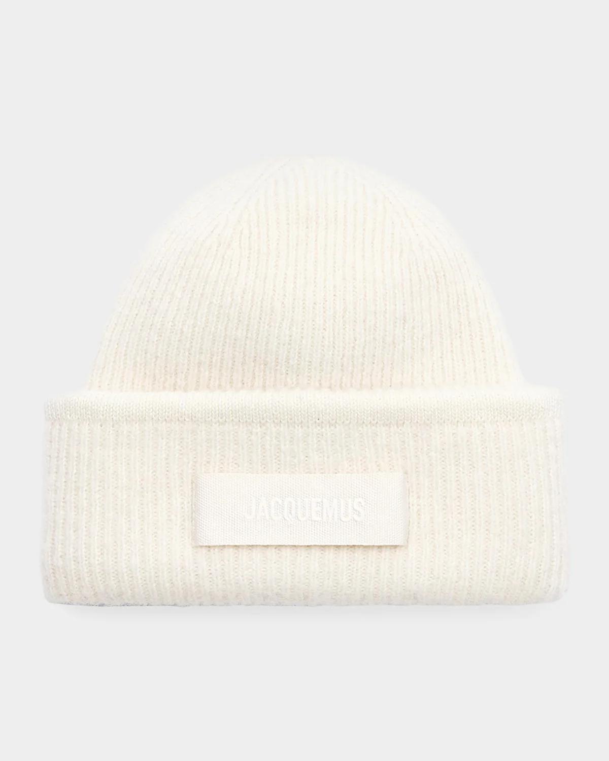 Jacquemus The Grosgrain Logo Beanie