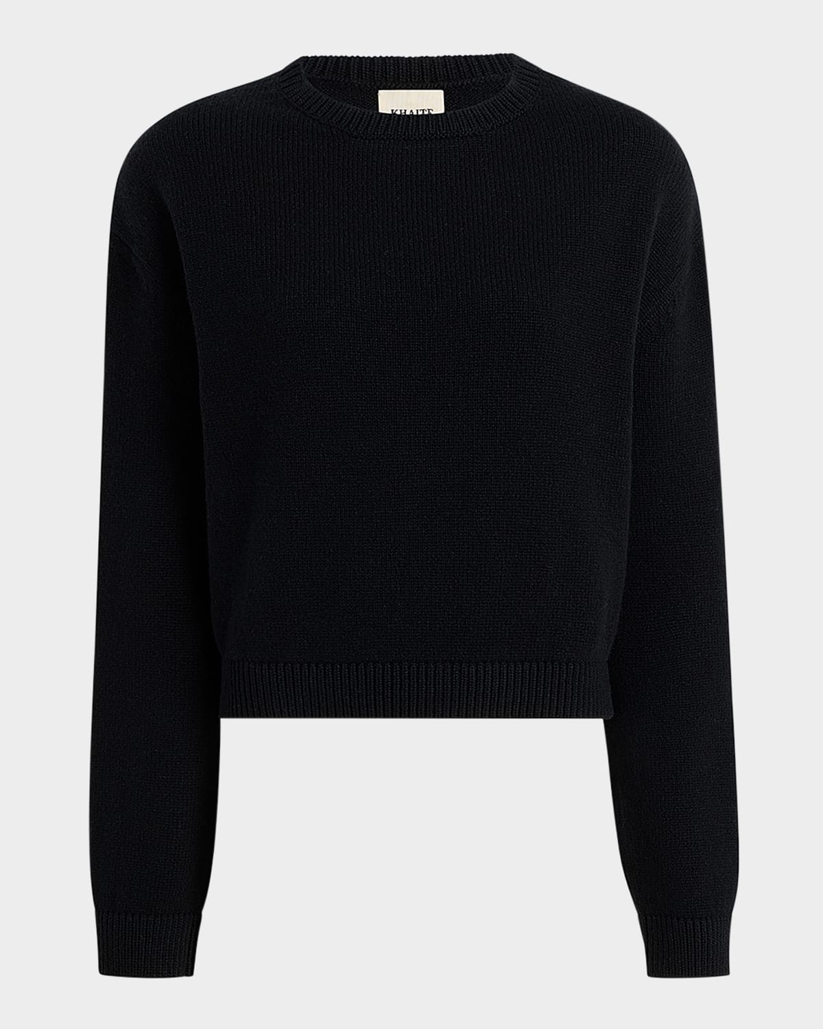 Khaite Milo Cashmere Crewneck Sweater
