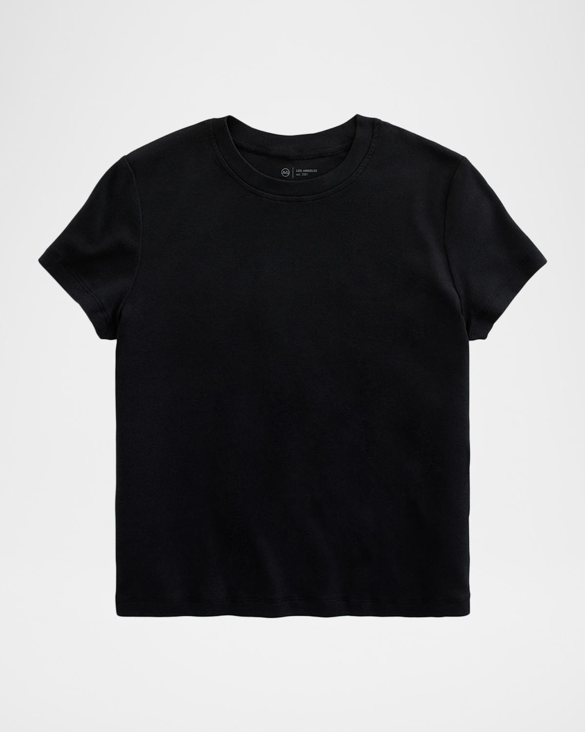 AG Jeans Sadie Crewneck Baby Rib Tee