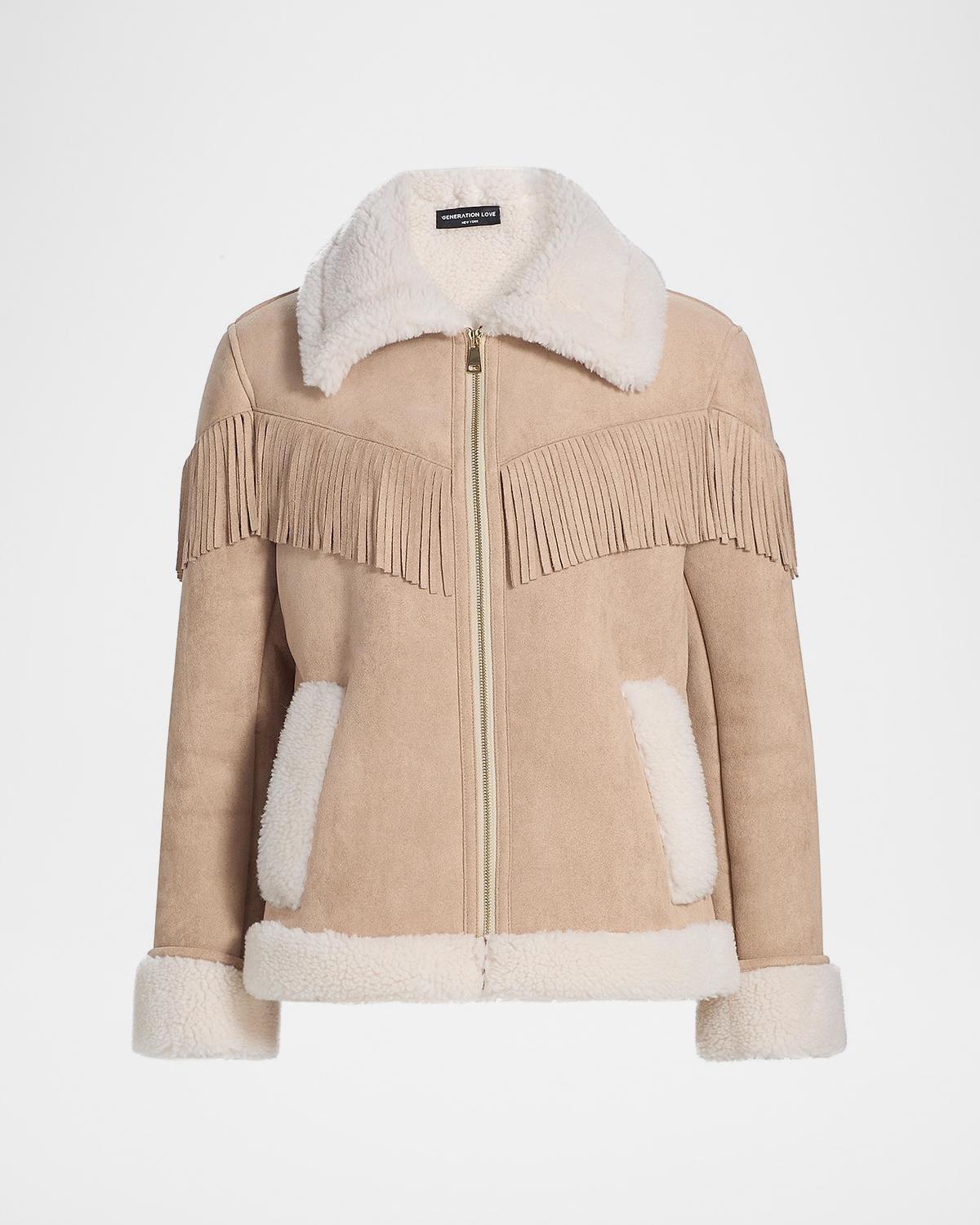 Generation Love Inez Vegan Suede Jacket
