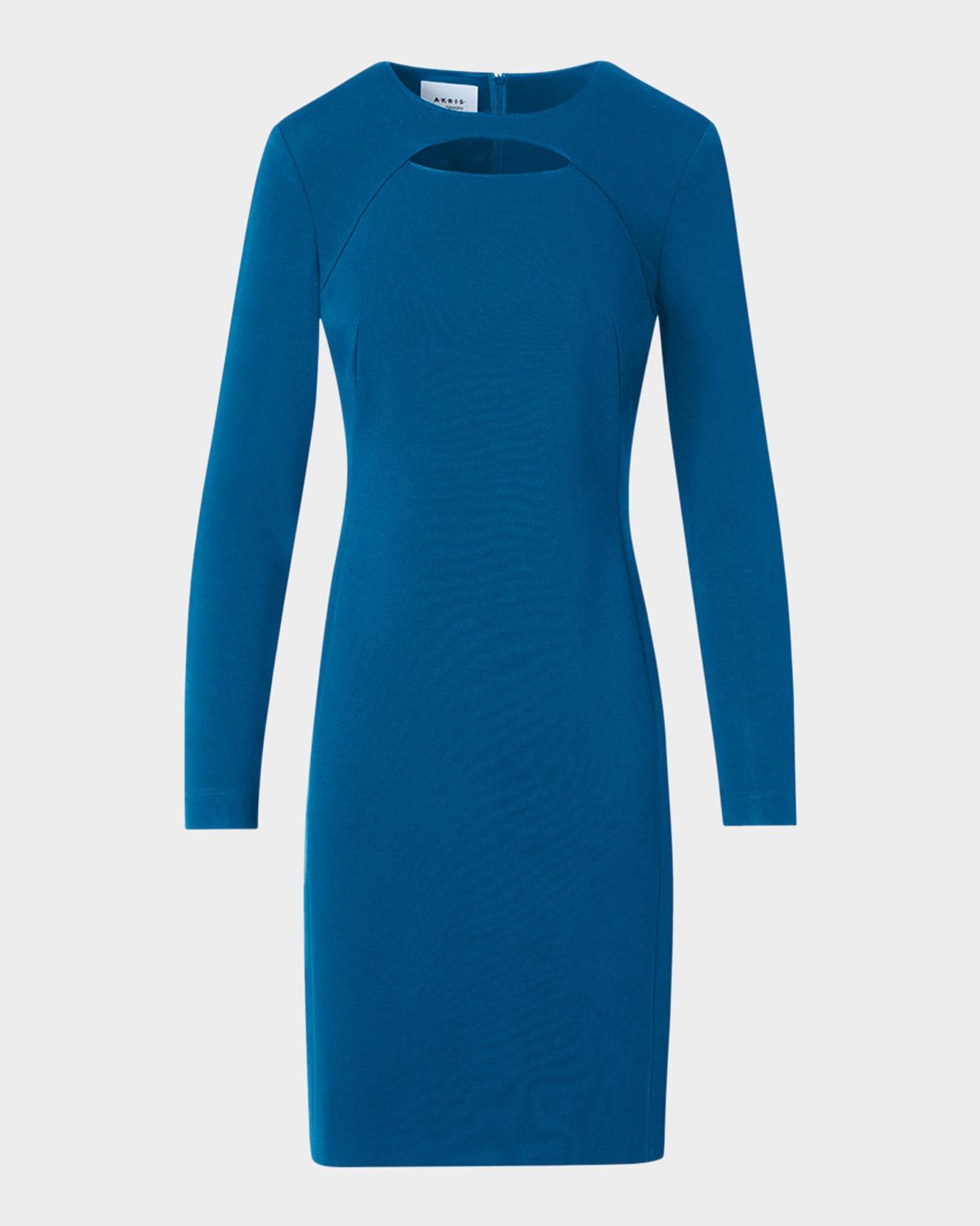 Akris punto Cutout Pencil Dress