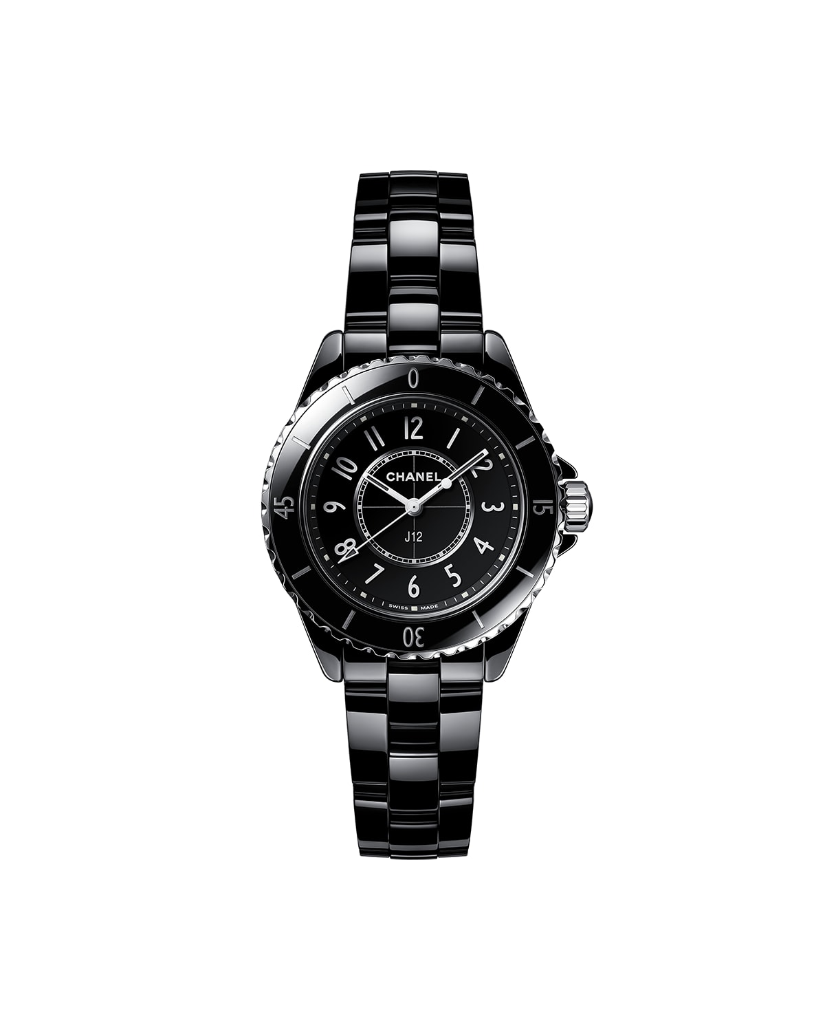 CHANEL J12 33MM BLACK WATCH