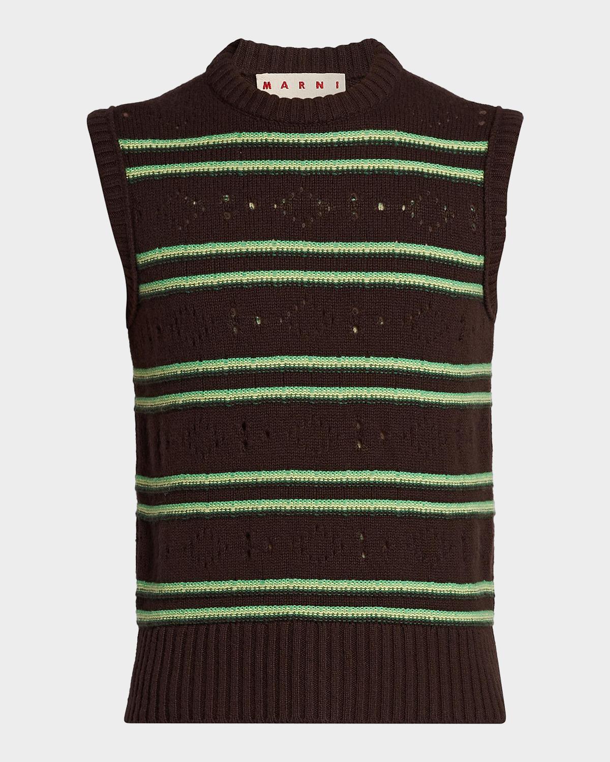Isaia Men's Wool Polo Sweater
