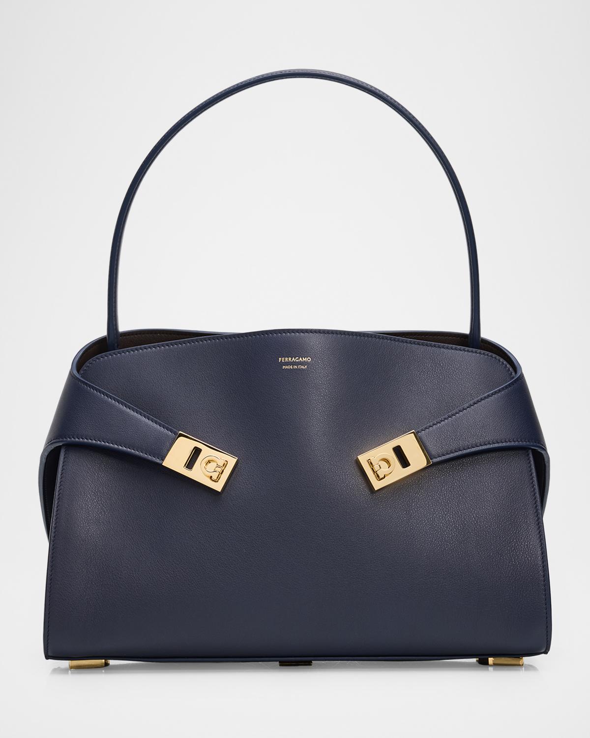 Hug Small Leather Shoulder Bag