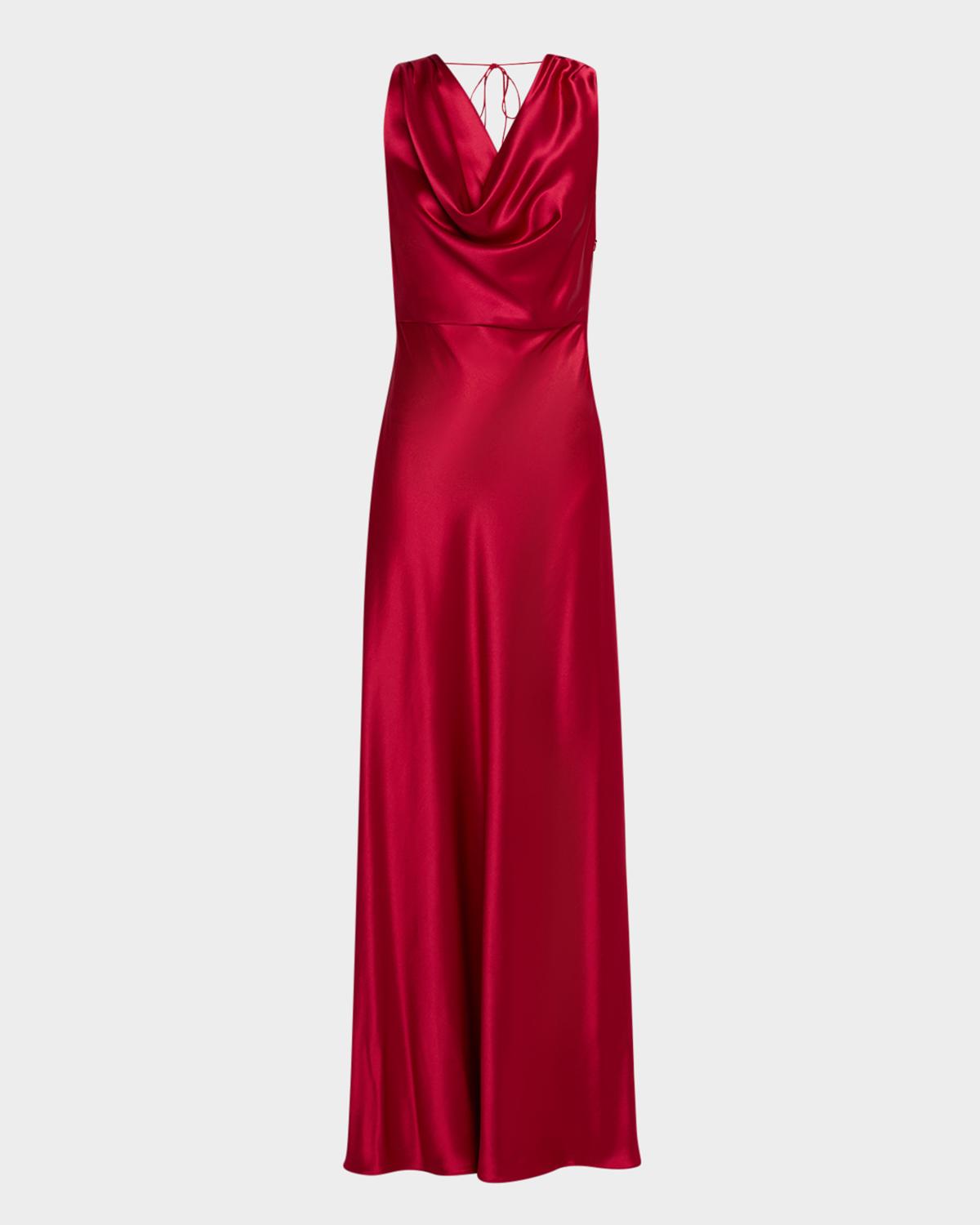 Milly Elsa Satin Cowl