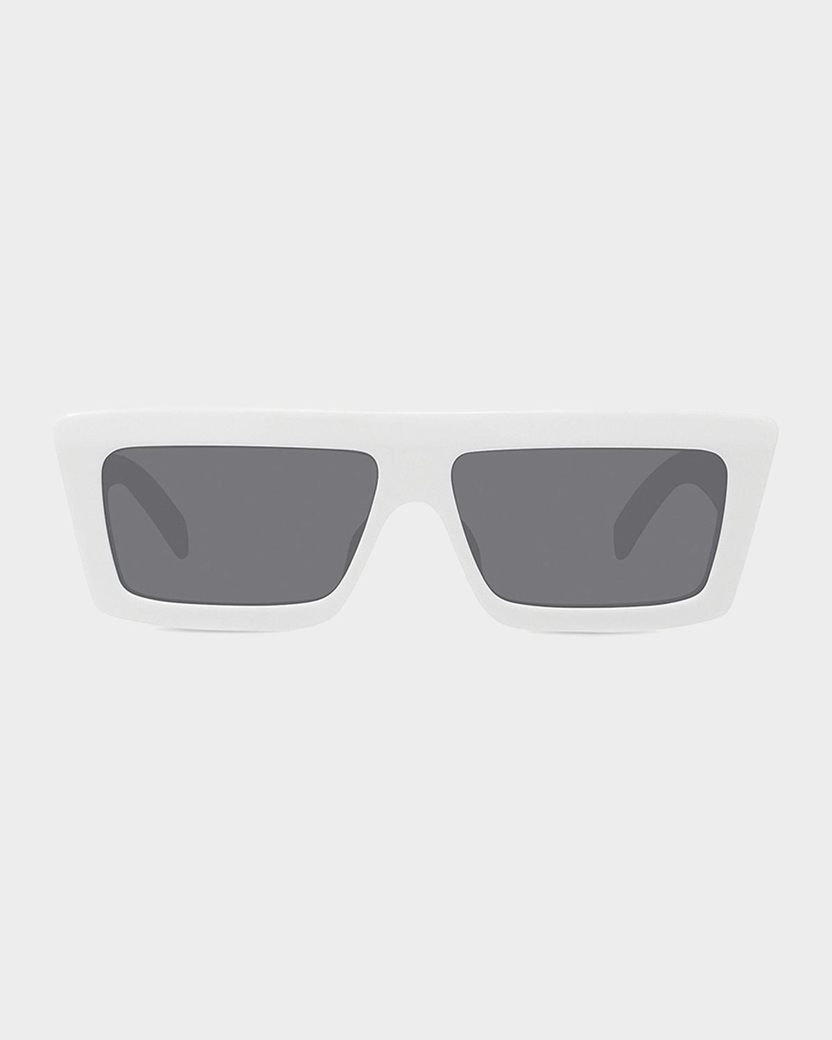 CELINE 57MM Flat-Top Rectangular Sunglasses