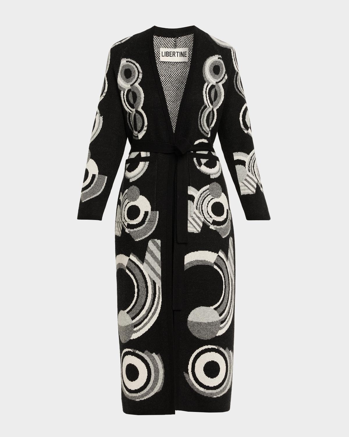 Libertine Sonia Long Belted Cashmere Cardigan