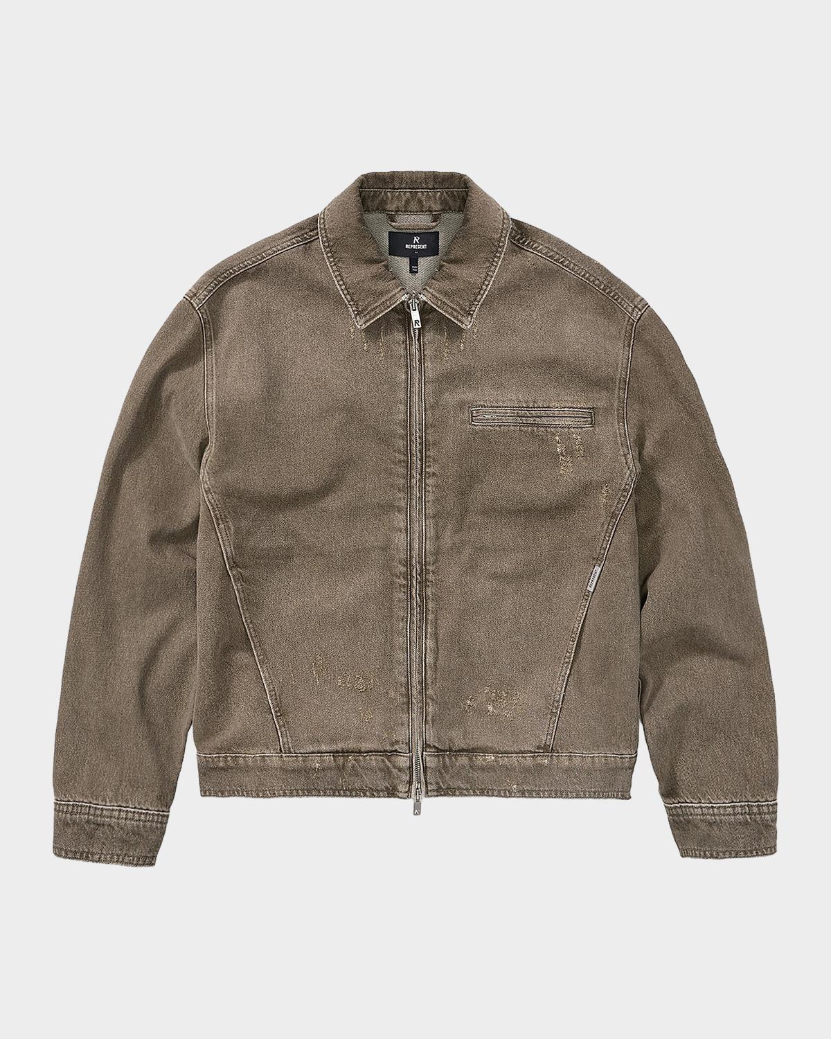 REPRESENT Men's Legacy Cotton Denim Jacket