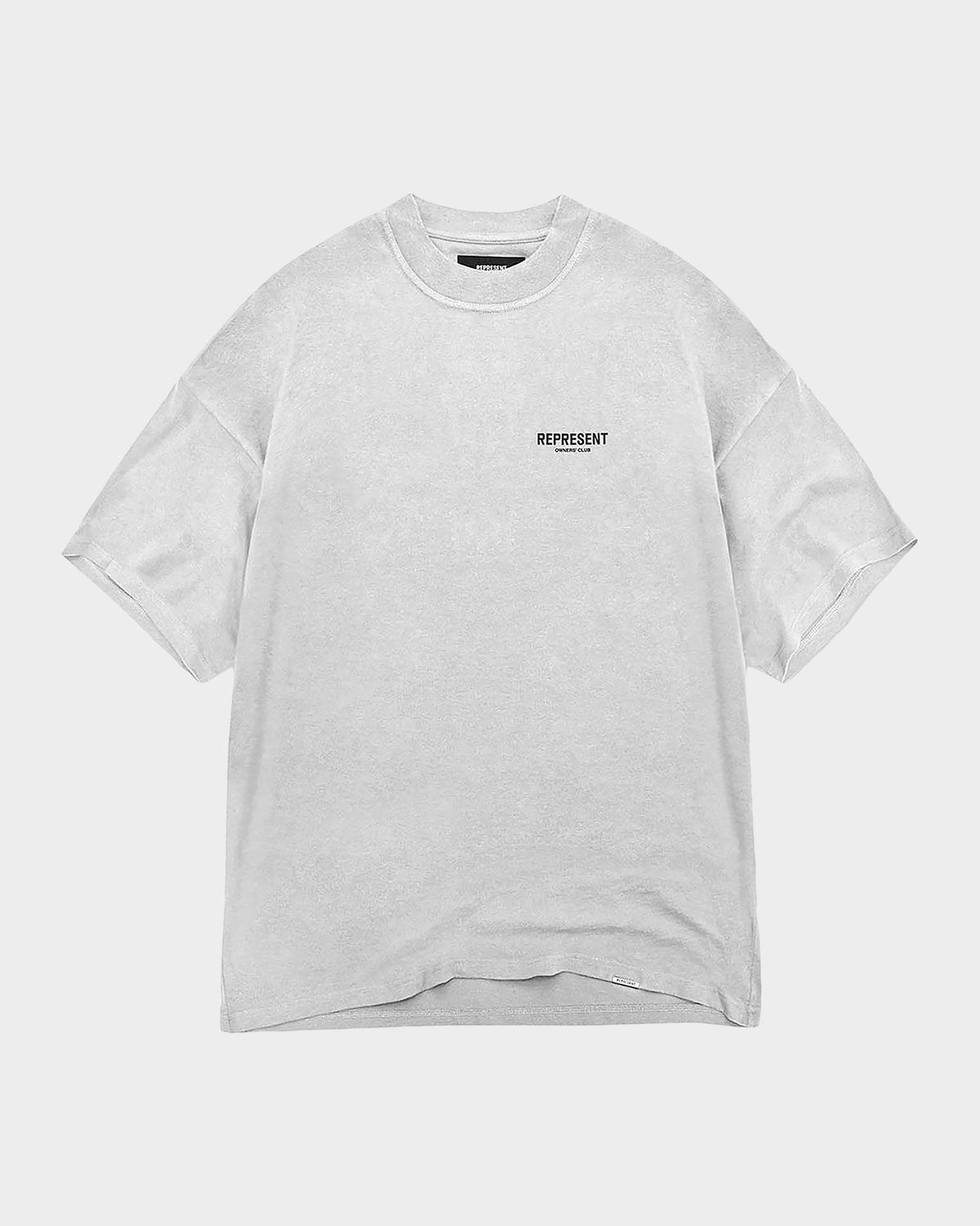 REPRESENT Men's Owners Club Logo Cotton T-Shirt