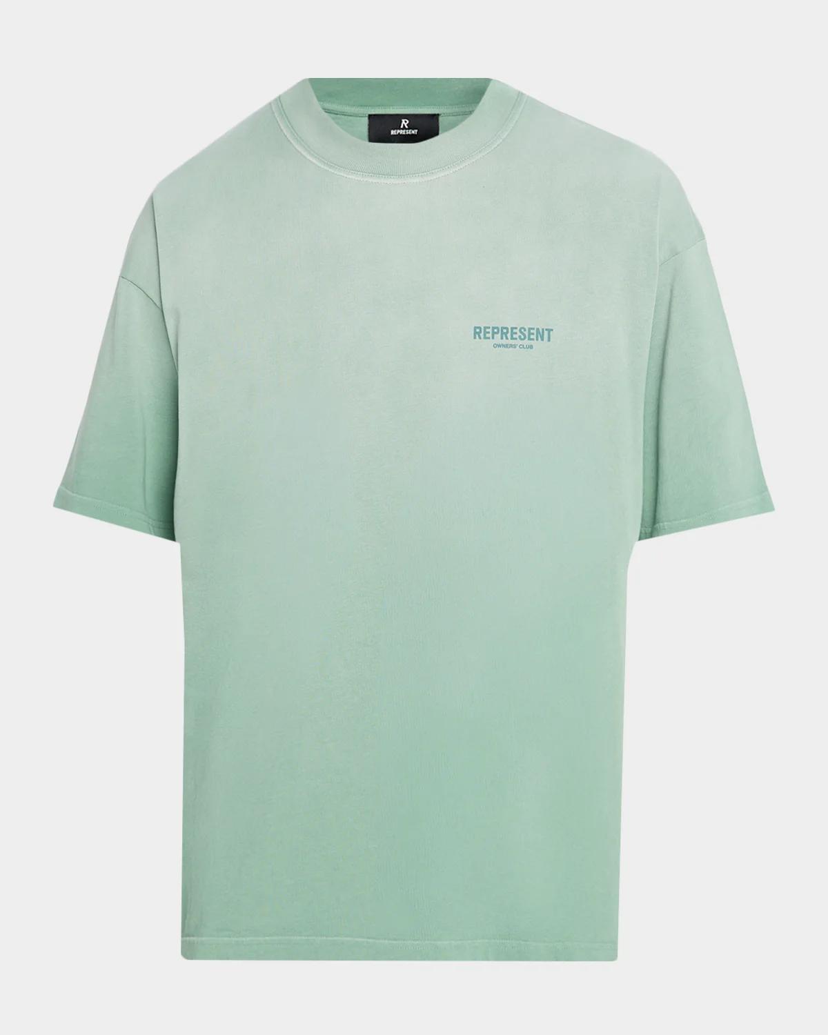 REPRESENT Men's Owners Club Logo Cotton T-Shirt
