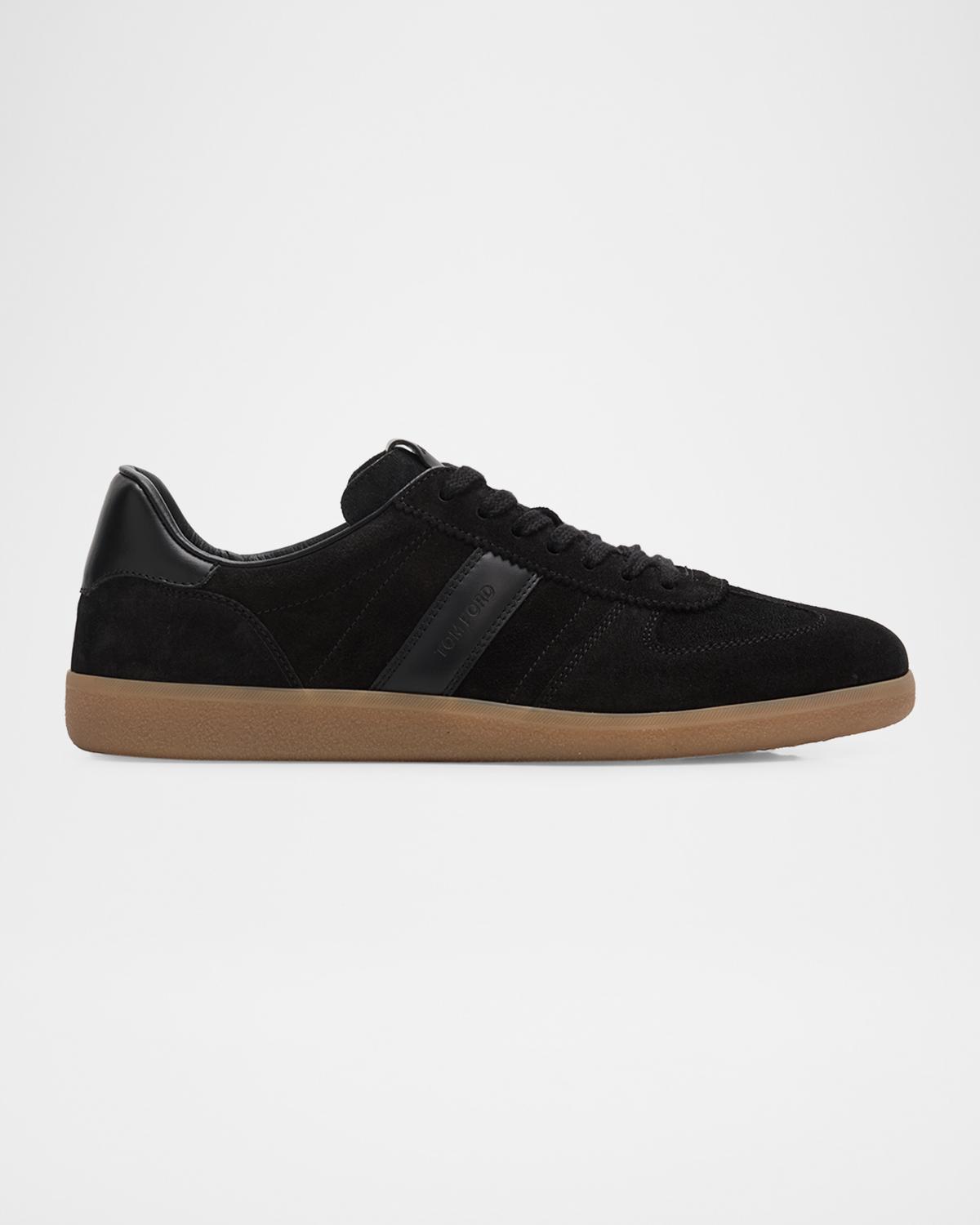 TOM FORD Men's Suede T Low-Top Sneakers