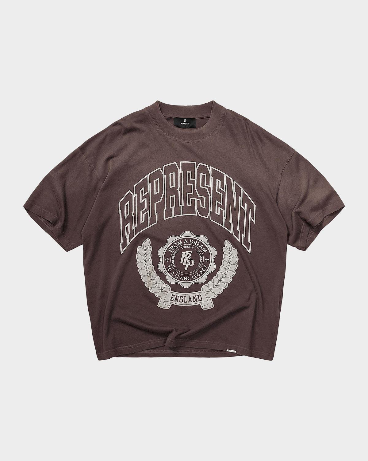 REPRESENT Men's Represent Legacy Crest Cotton T-Shirt