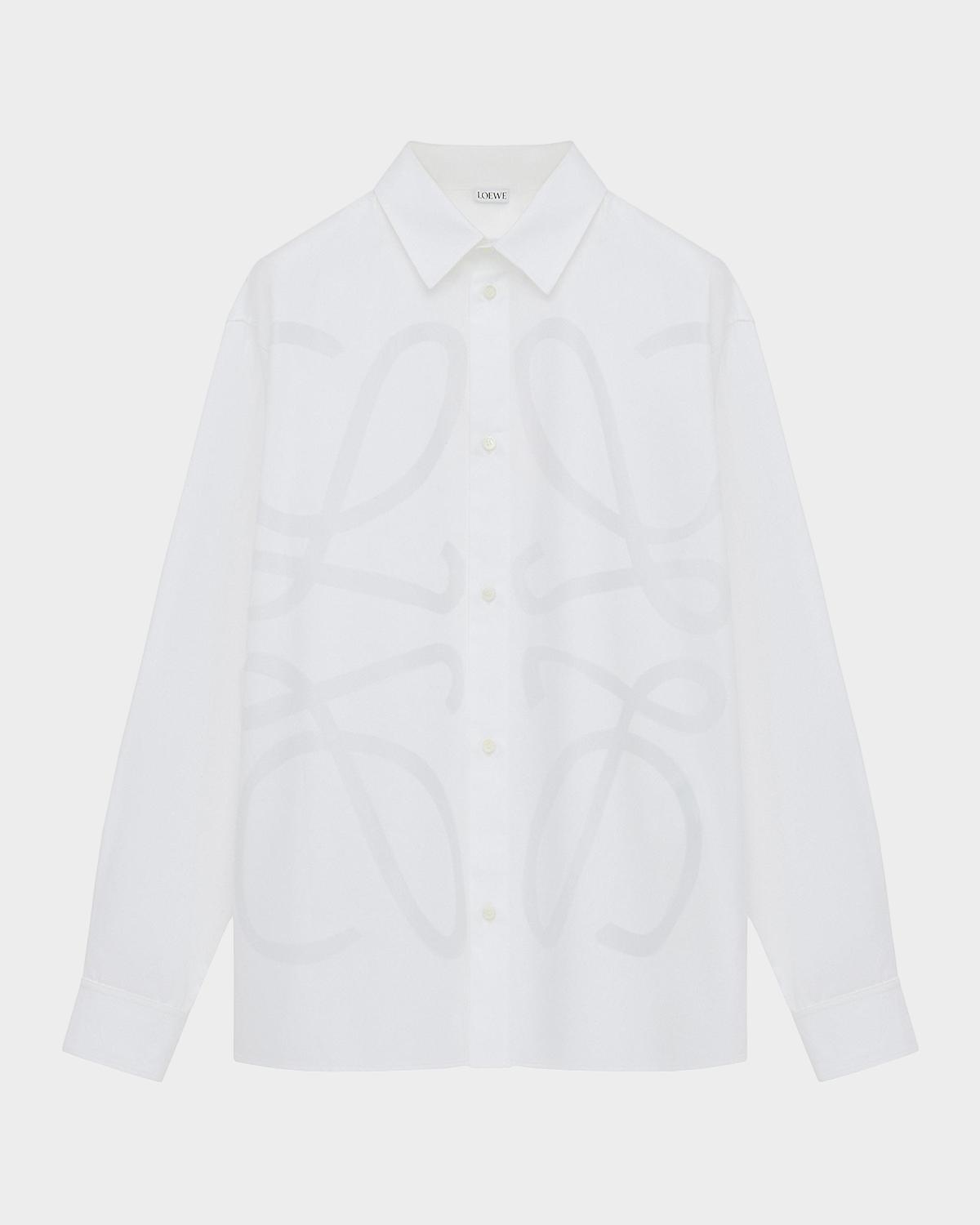 Men & apos;s Anagram Cotton Button-Down Shirt