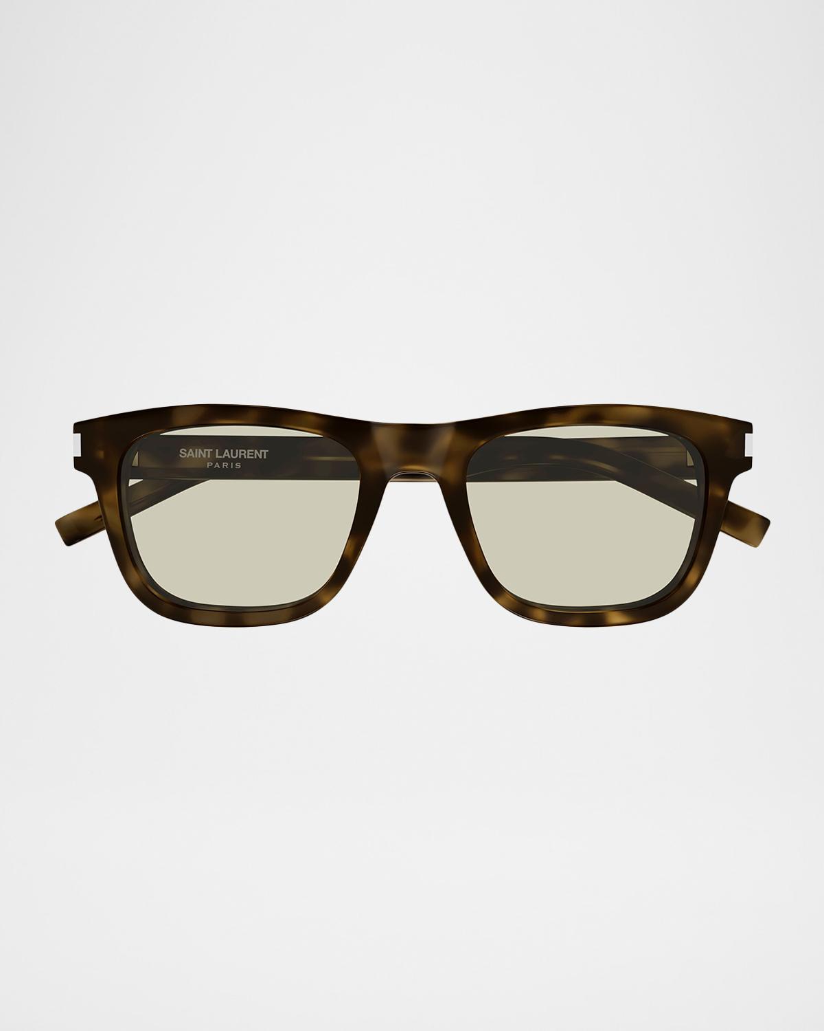 Men & apos;s Rectangle Acetate Sunglasses