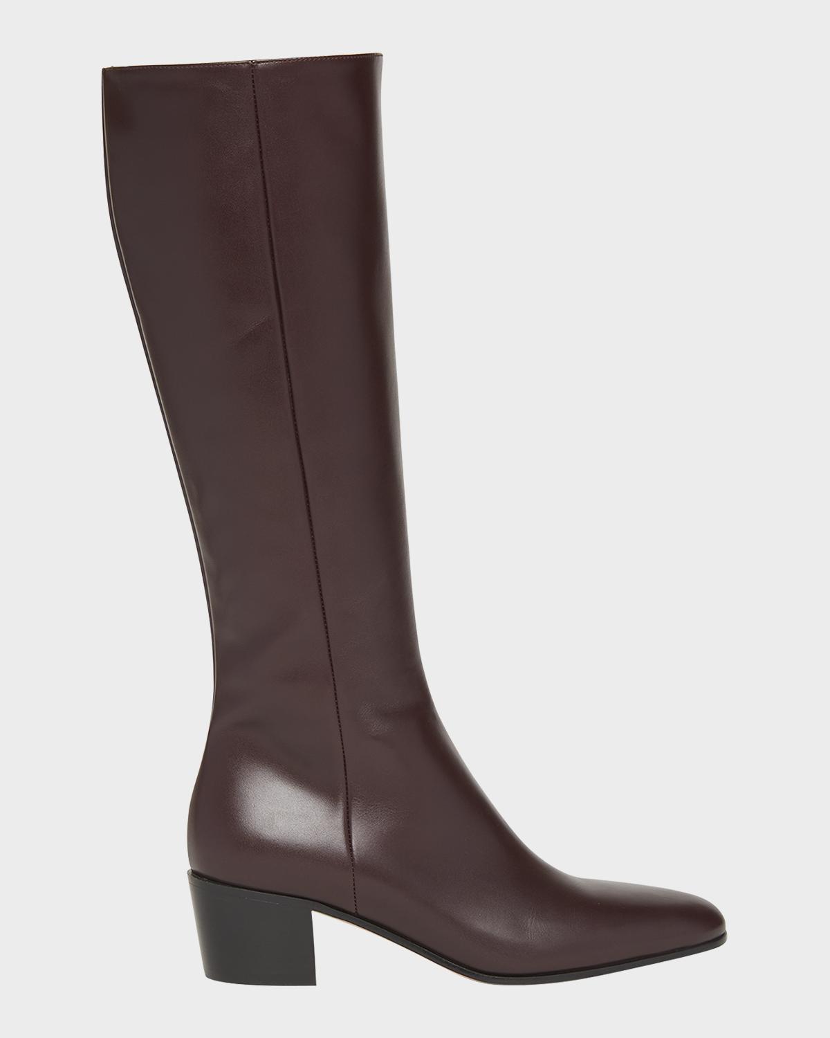 Gianvito Rossi 45mm Spencer Knee-High Boots