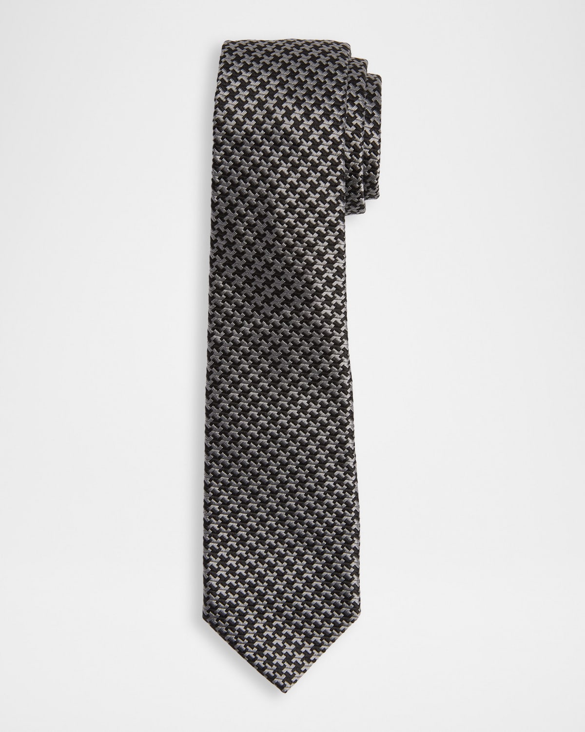 TOM FORD Men 's Mulberry Silk Star Pinwheel Tie | Thumbnail 3