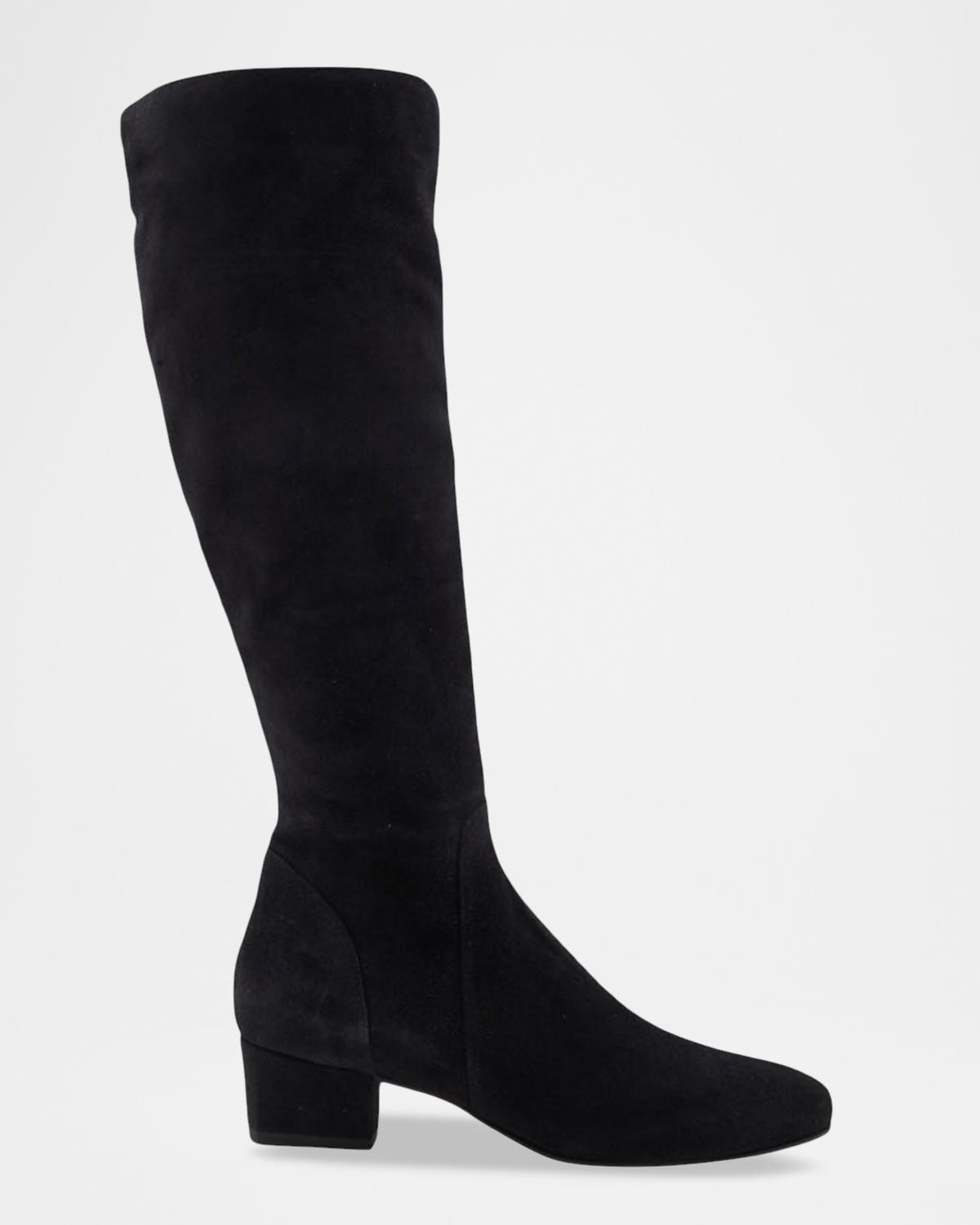 Aquatalia Serafina Suede Knee-High Boots