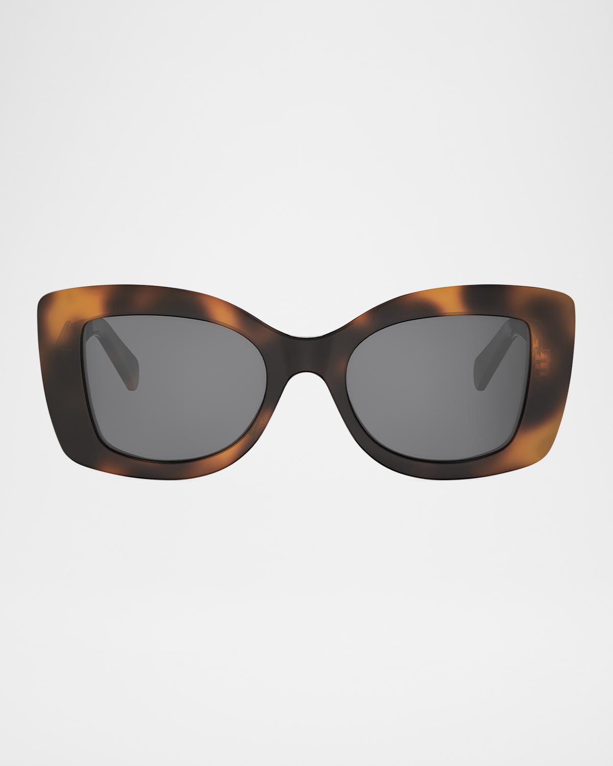 CELINE 3 Dots 52mm Butterfly Sunglasses